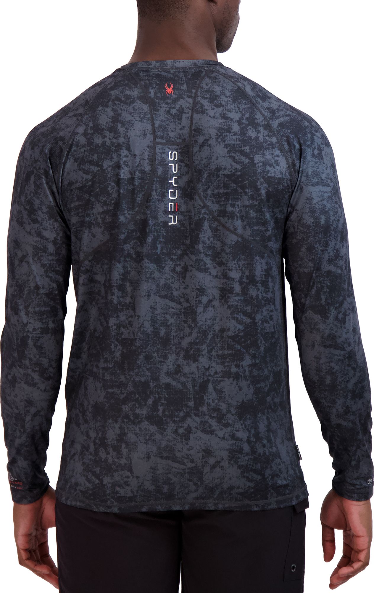 Spyder Men's Distressed Long Sleeve Printed Jersey Rashguard product image