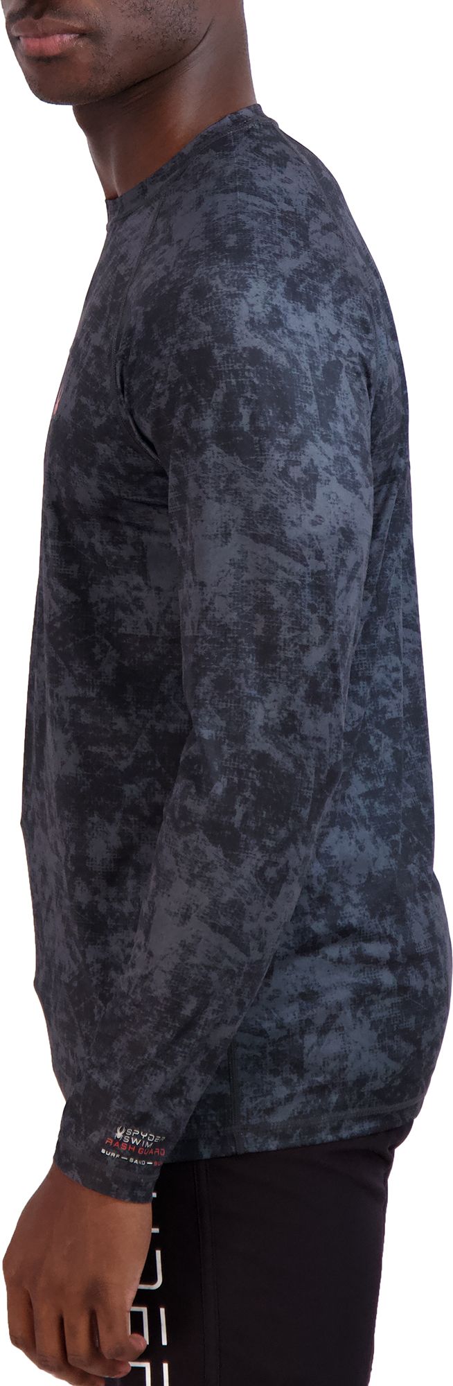 Spyder Men's Distressed Long Sleeve Printed Jersey Rashguard product image