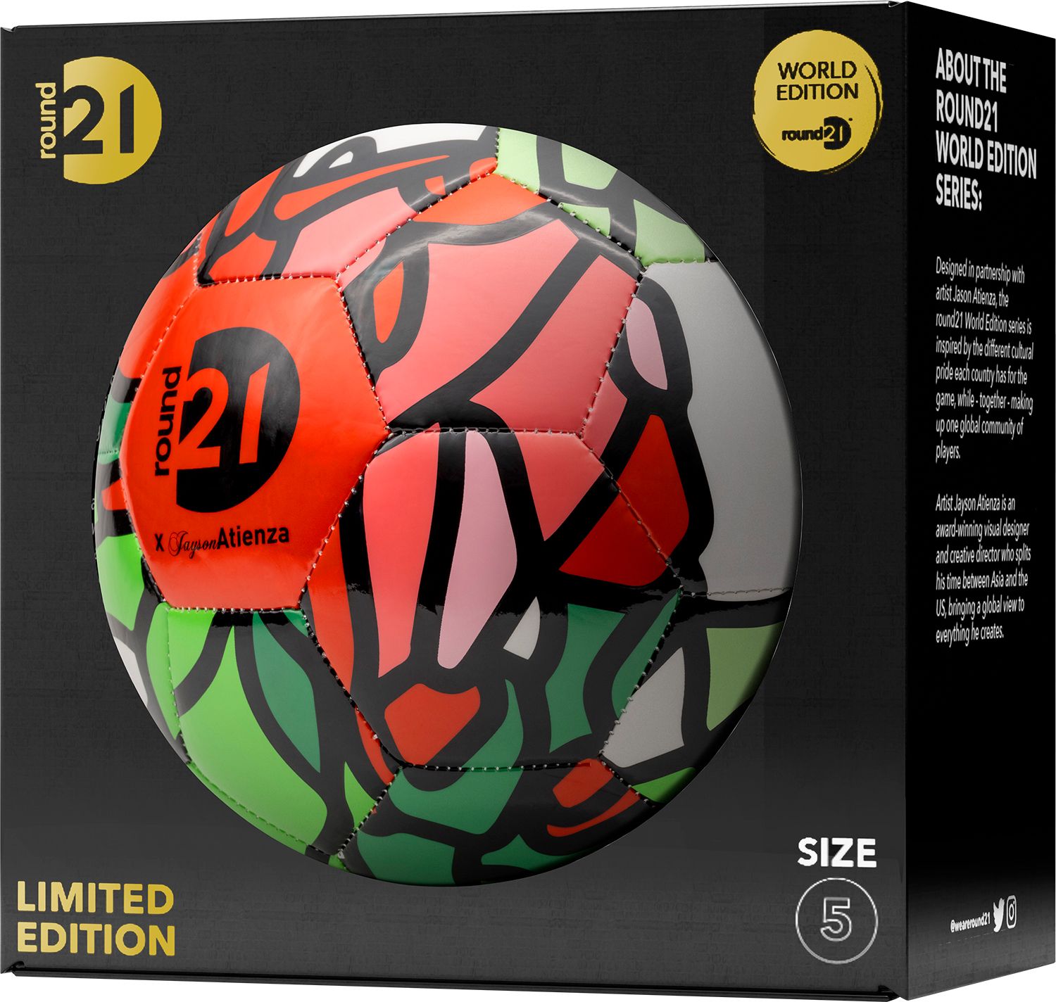 round21 Passport Series Tribute to Mexico Soccer Ball product image