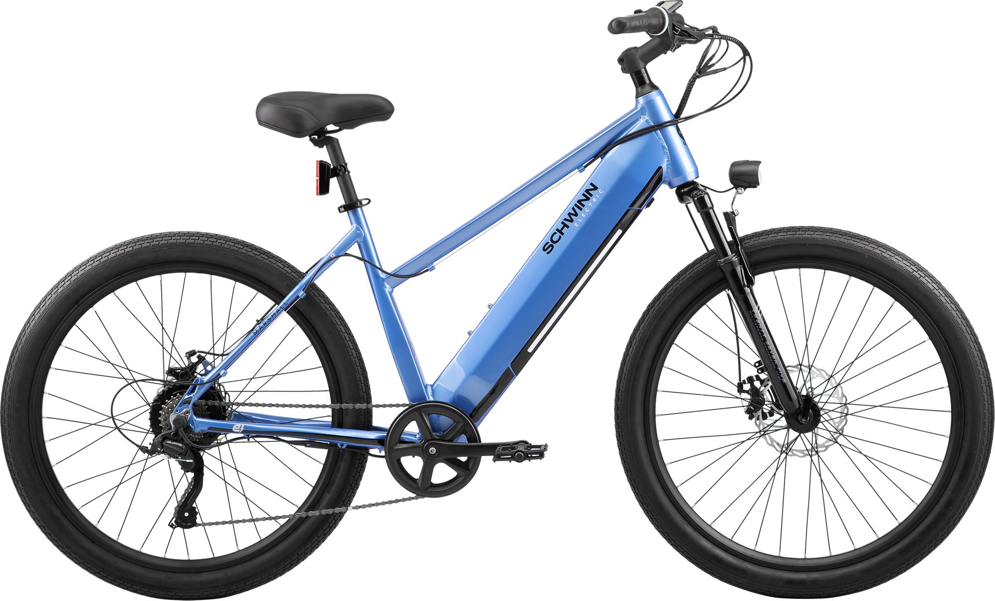 Schwinn Adult Marshall 27.5” Step-Thru Electric Hybrid Bike product image