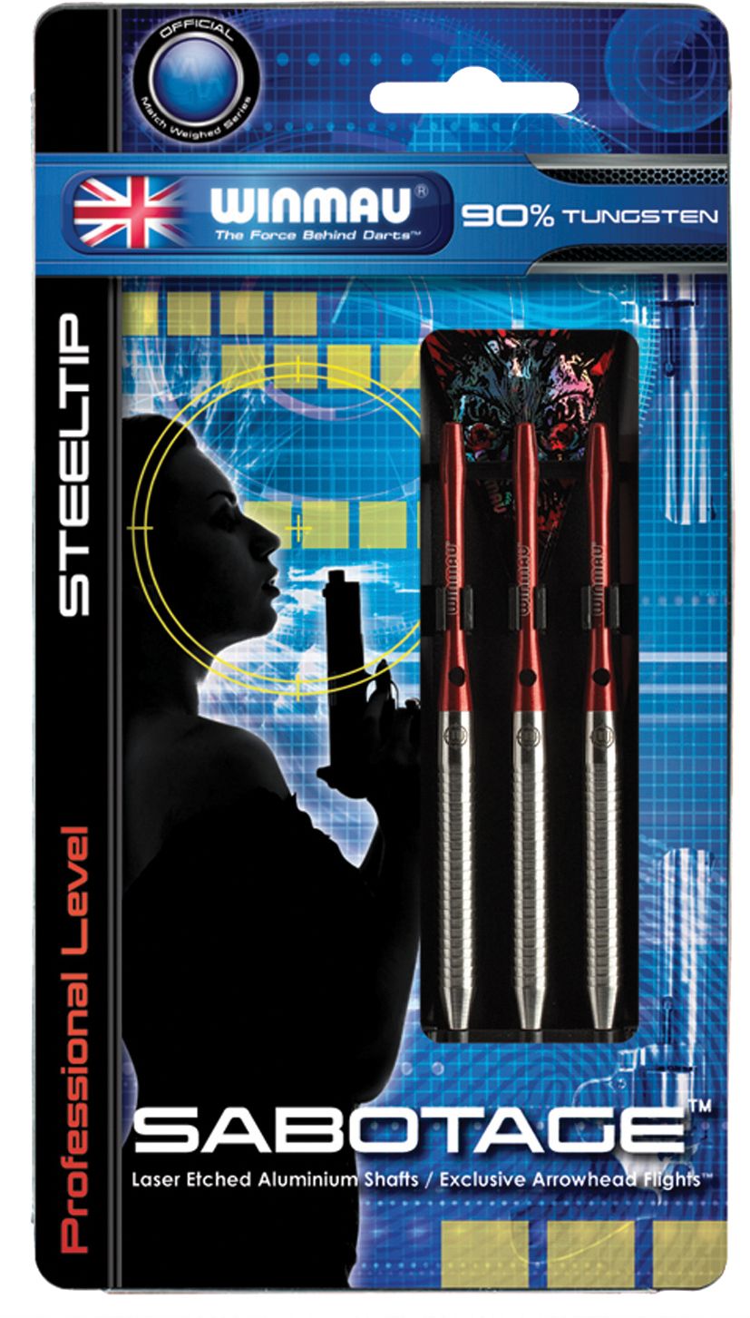 WINMAU Sabotage Steel Tip Darts product image