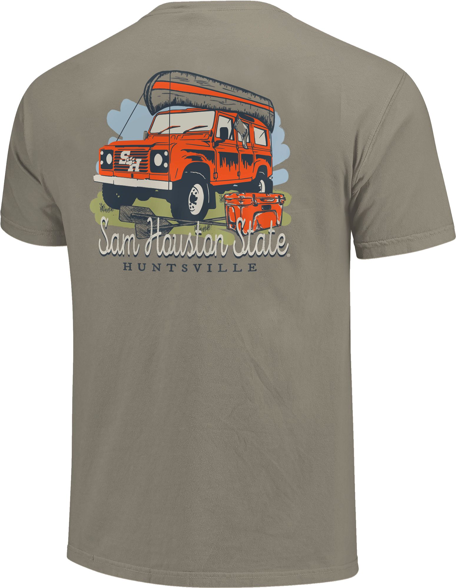 Image One Adult Sam Houston State Bearkats Grey Springtime Adventure T-Shirt product image