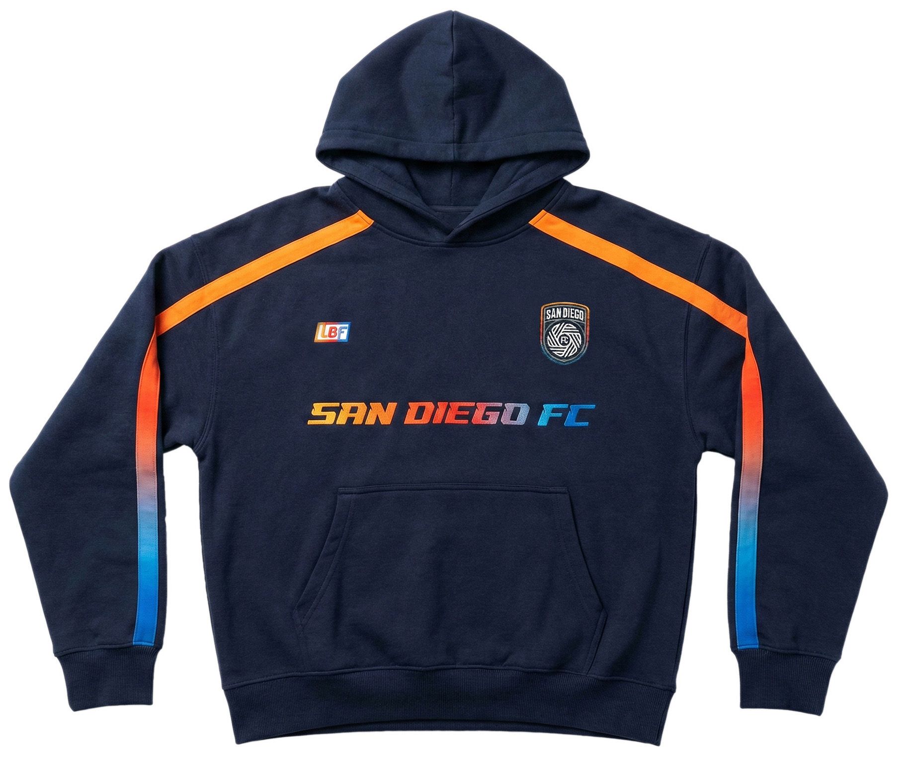 Live Breathe Futbol Adult Orlando Pride Navy 2026 Home Rossi Fleece Pullover Hoodie product image