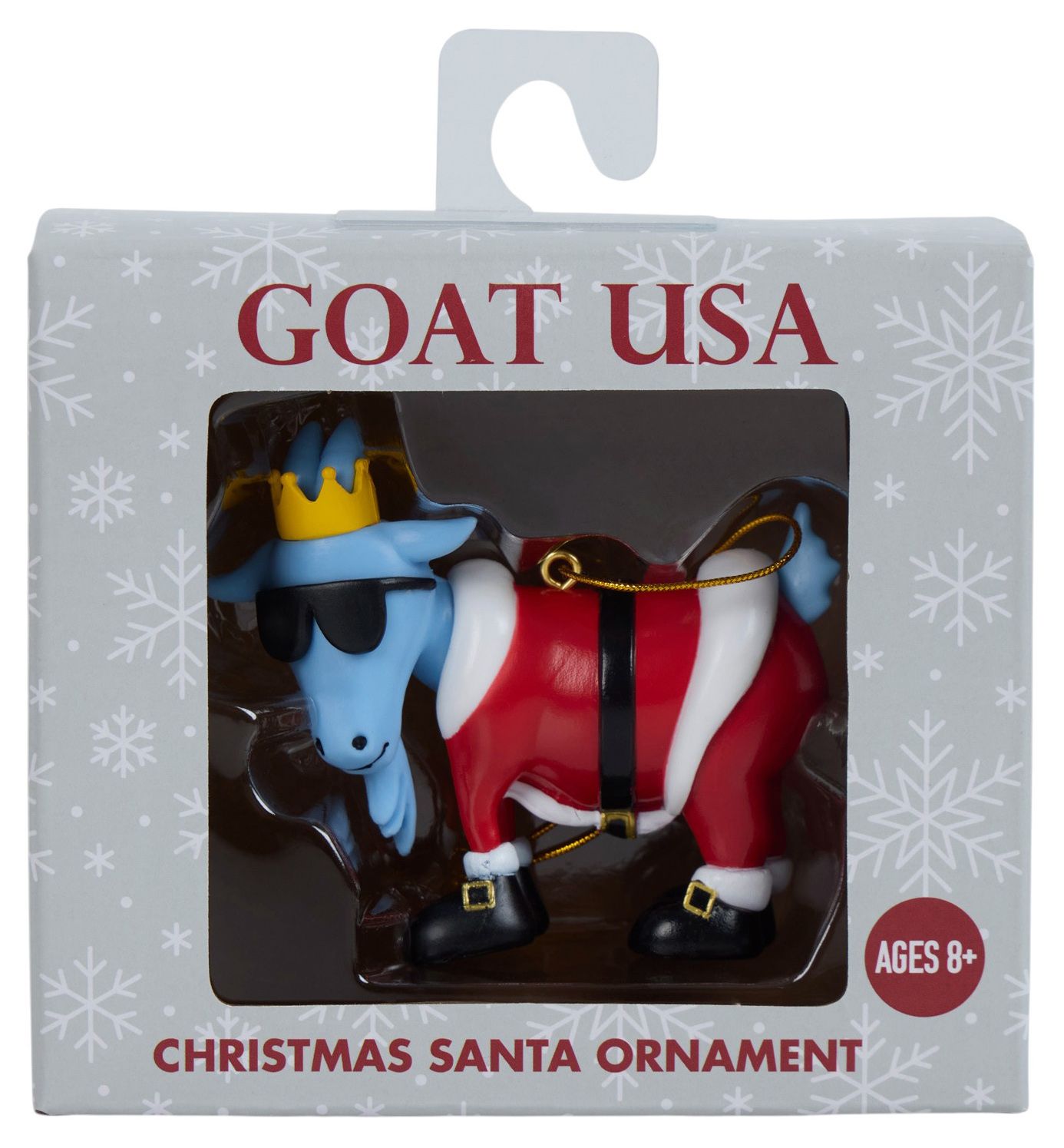 GOAT USA Santa Ornament product image