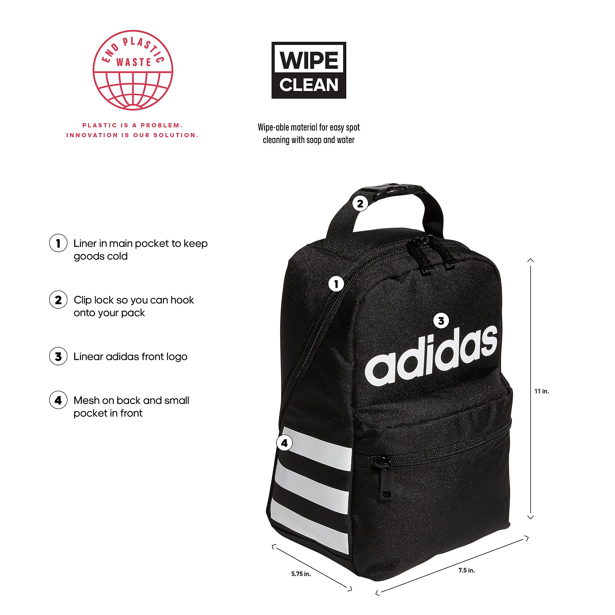 adidas Santiago II Lunch Bag product image