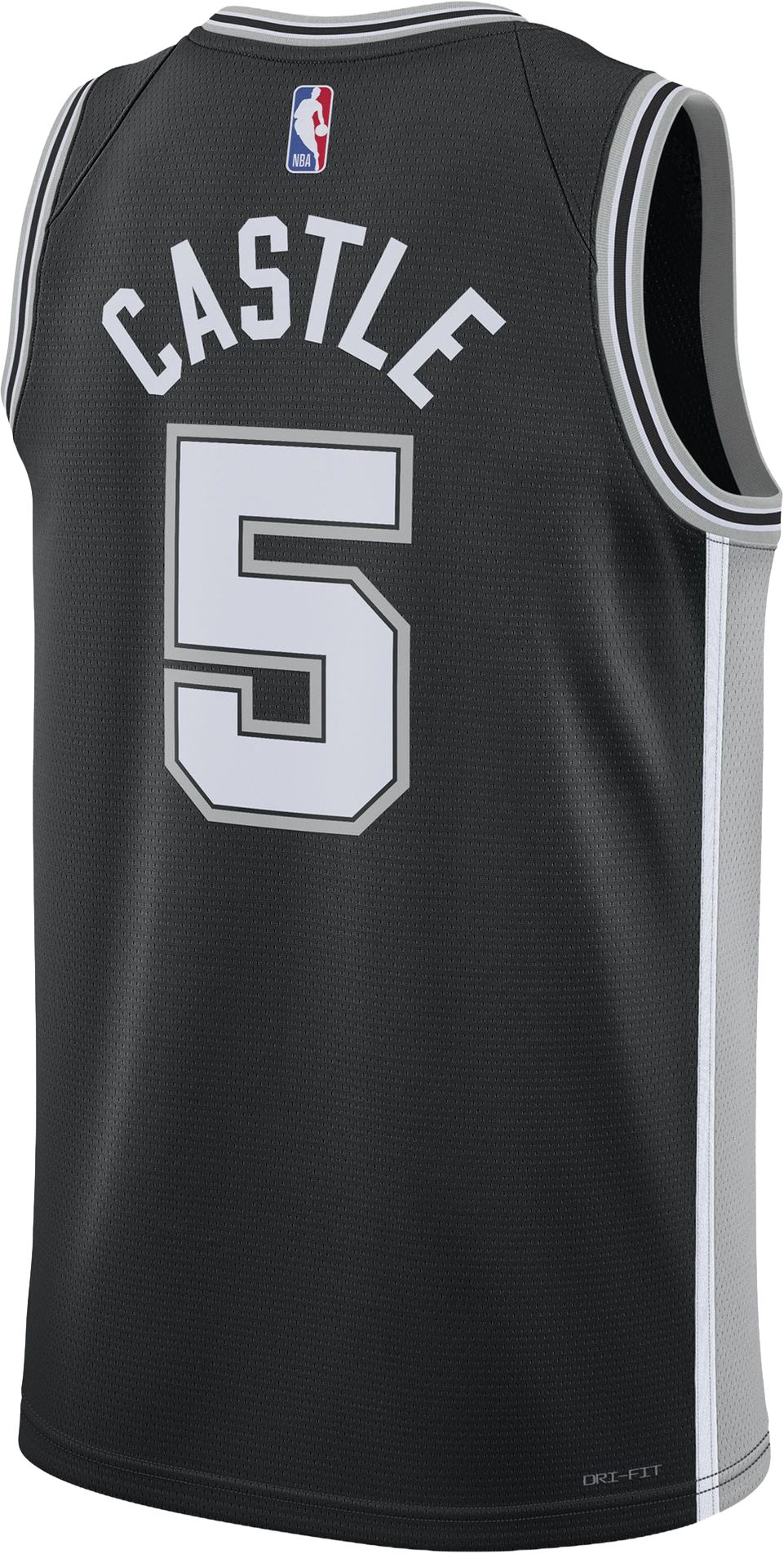 Nike Adult San Antonio Spurs Stephon Castle #5 Swingman Icon Jersey product image