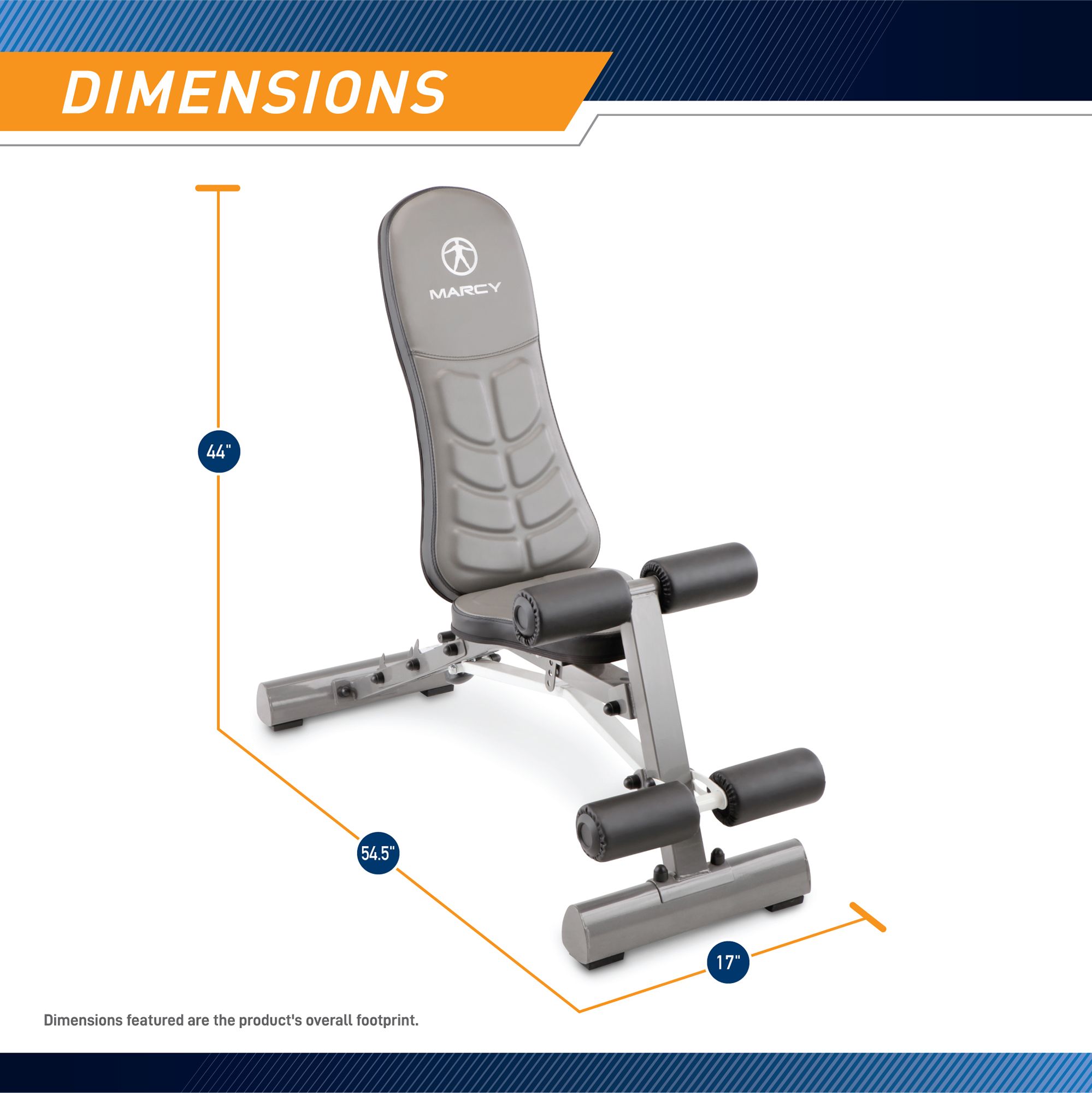 Marcy Deluxe Utility Weight Bench product image