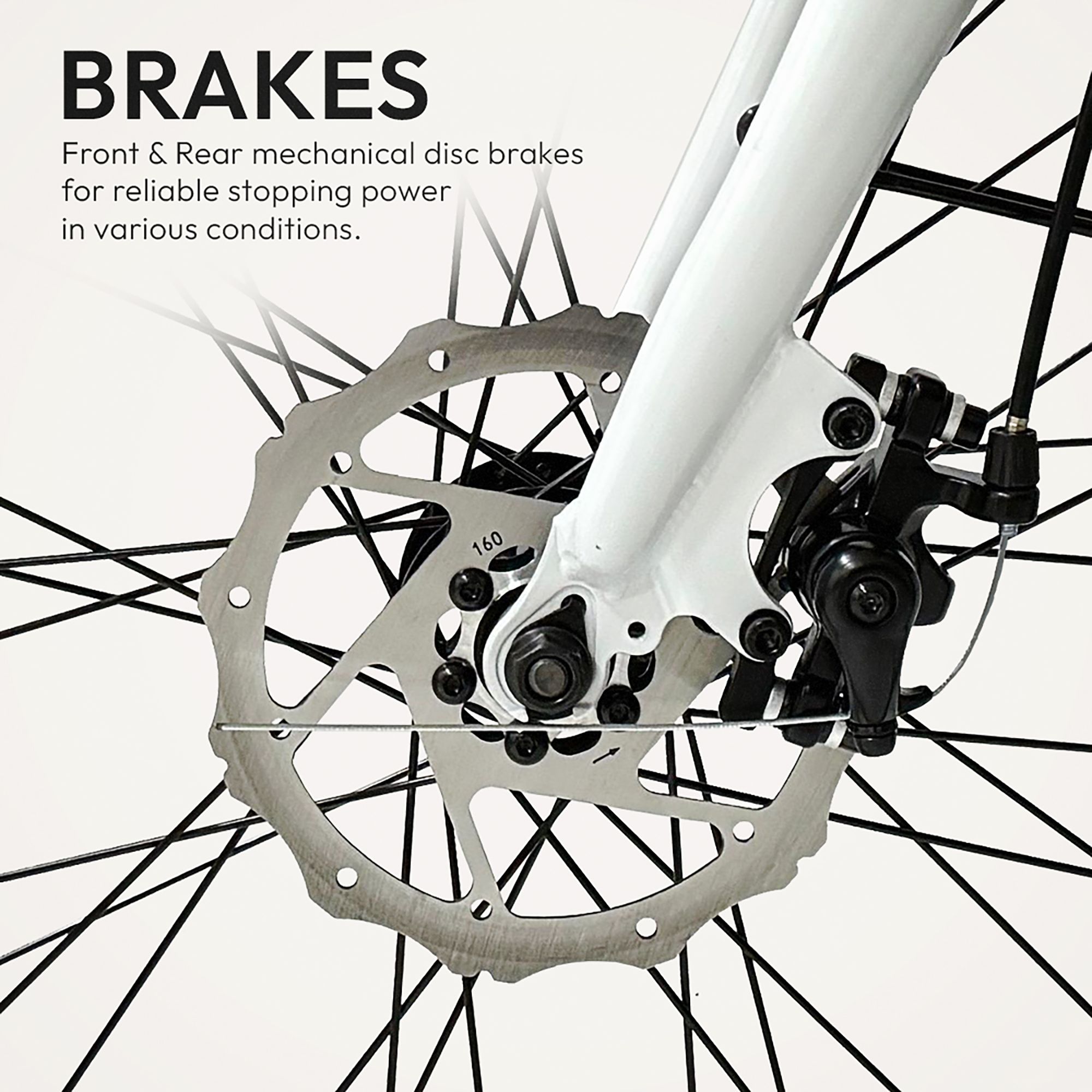 Soar Adult 27.5” City Step-Through Electric Hybrid Bike product image