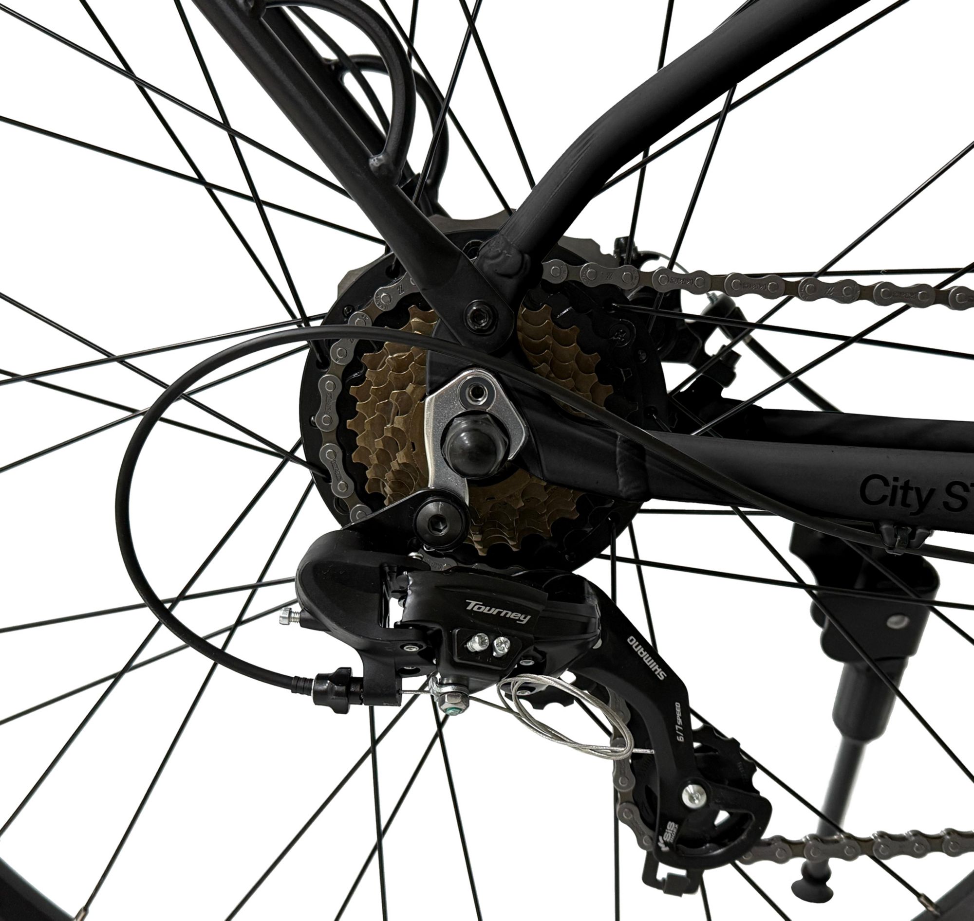 Soar Adult 27.5” City Step-Through Electric Hybrid Bike product image