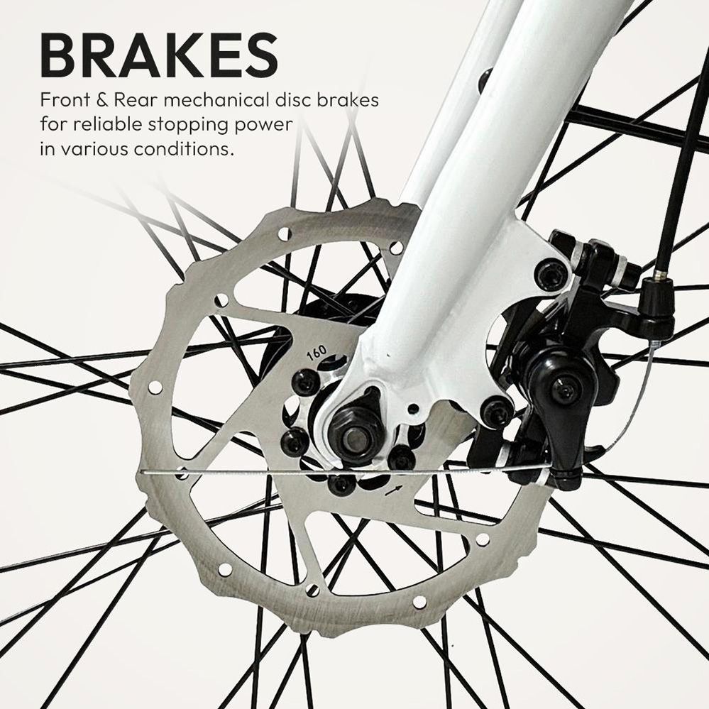 Soar Adult 27.5” City Step-Through Electric Hybrid Bike product image