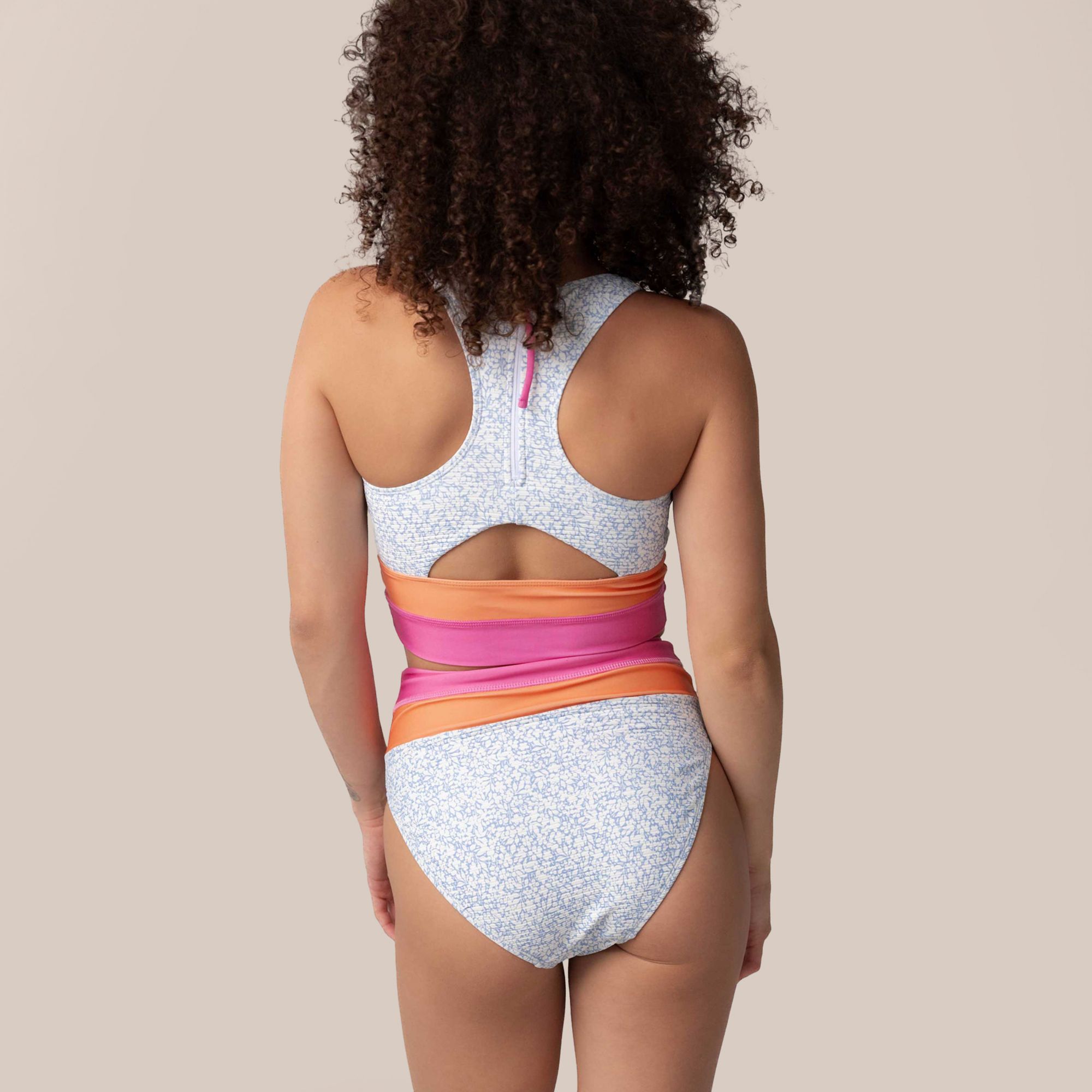 Nani Swimwear Women's Colorblock High Leg Bottom product image