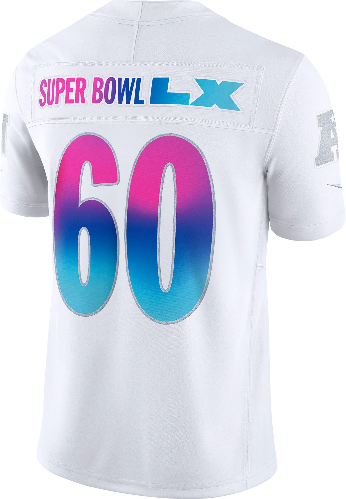 Nike Men's 2025-26 Super Bowl LX White Vapor Limited Jersey product image