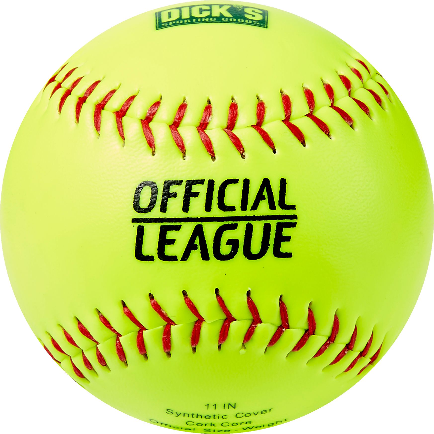 DICK'S Sporting Goods 11'' Practice Softballs – 6 Pack