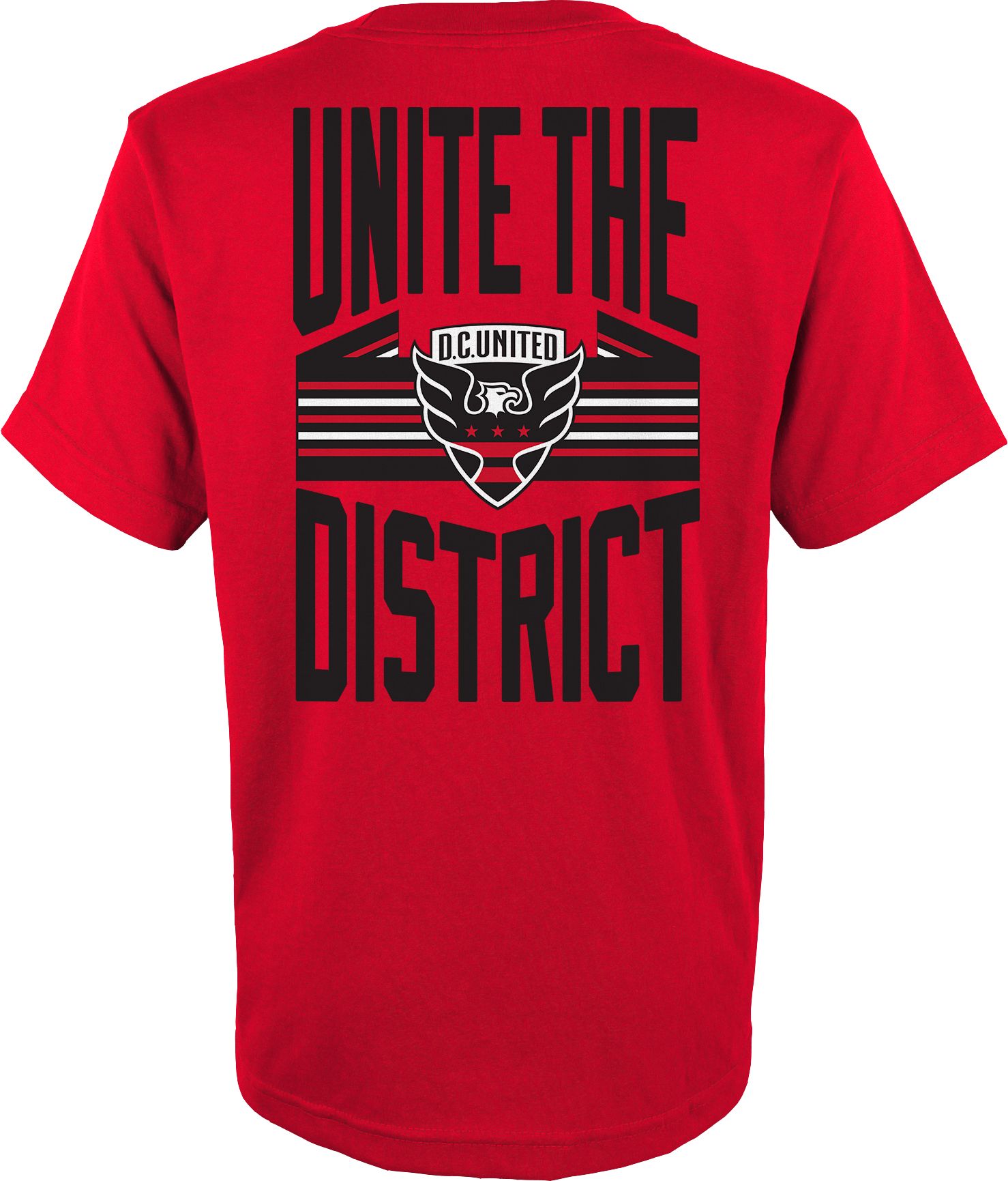 MLS Youth D.C. United Slogan Red T-Shirt