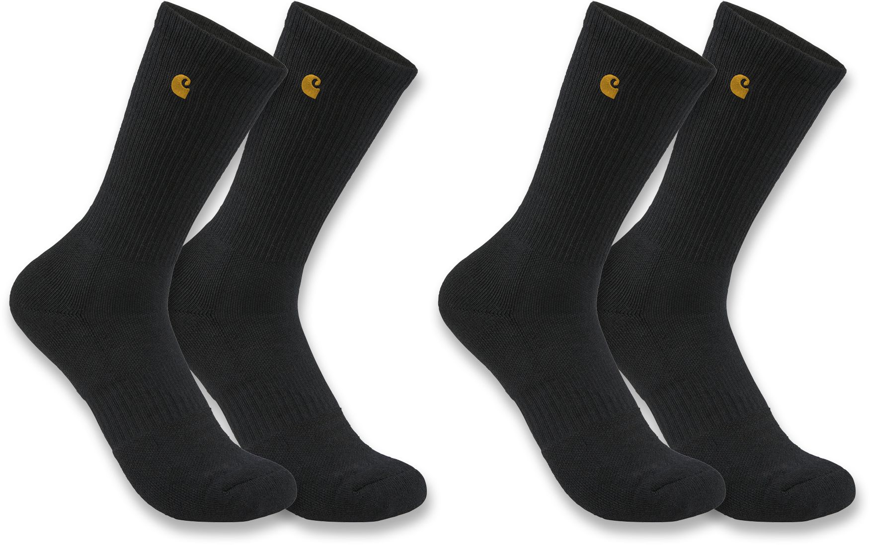 Carhartt Men's Solid Logo Crew Socks - 2 Pack product image