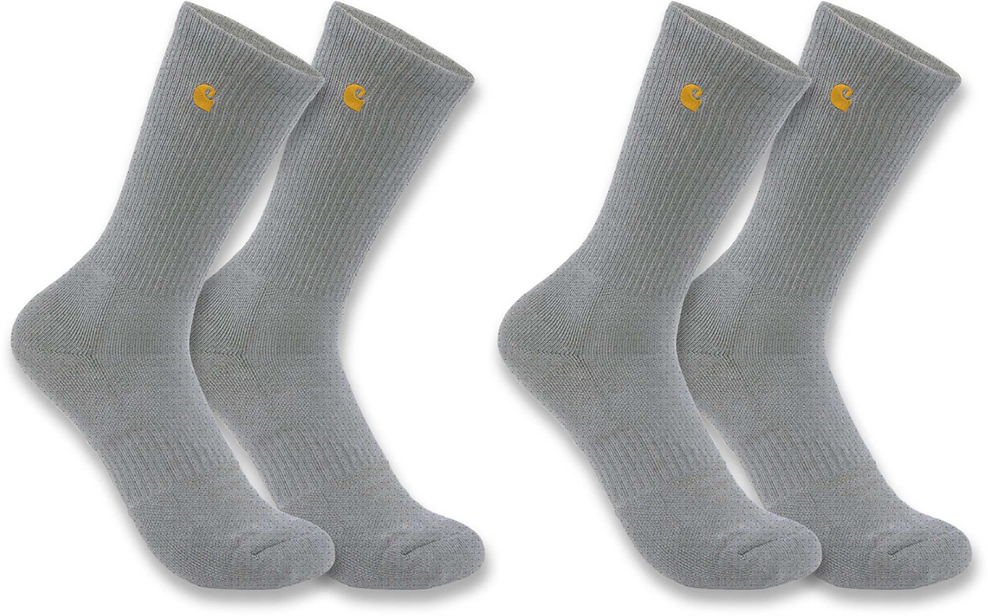 Carhartt Men's Solid Logo Crew Socks - 2 Pack product image