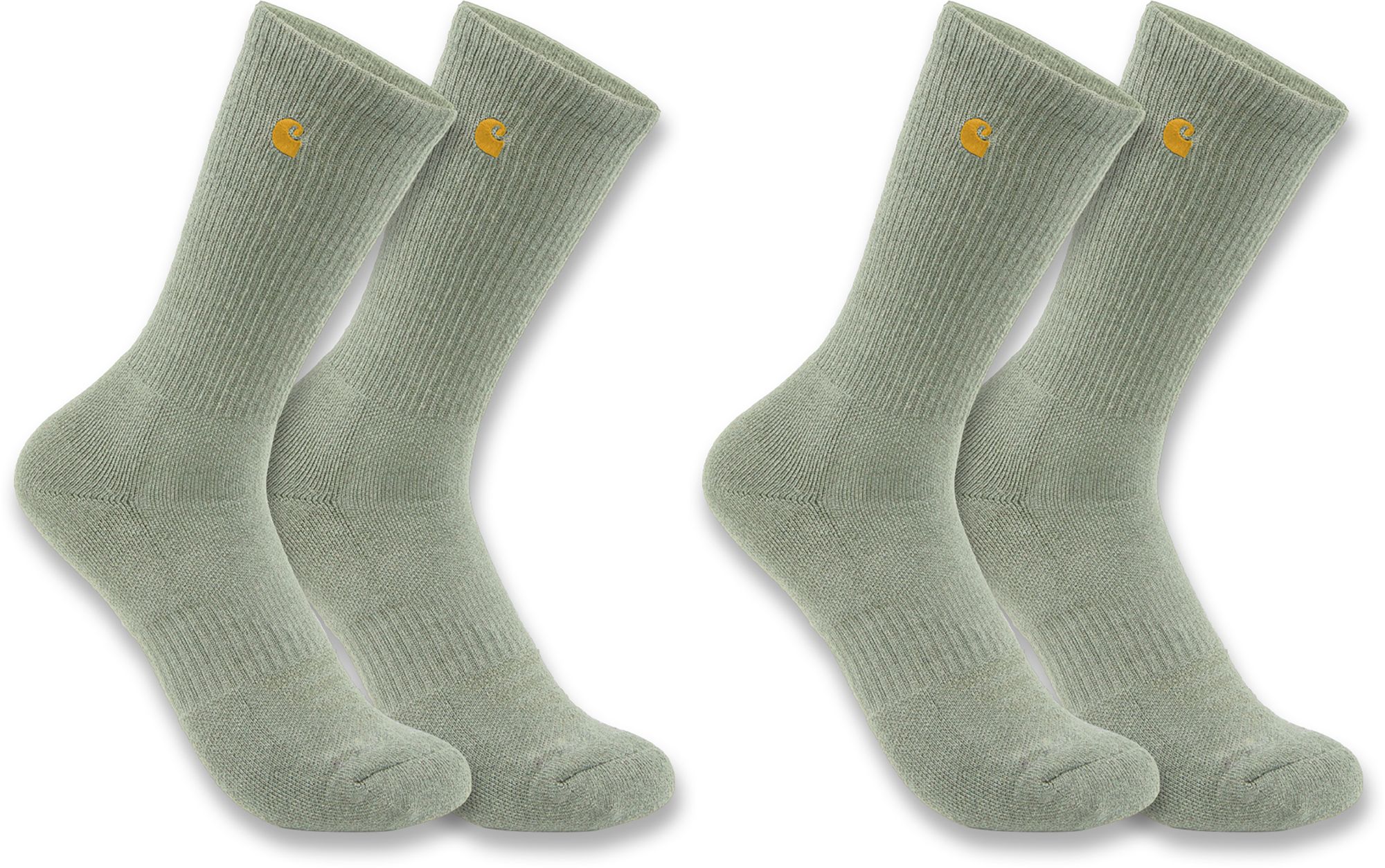 Carhartt Men's Solid Logo Crew Socks - 2 Pack product image