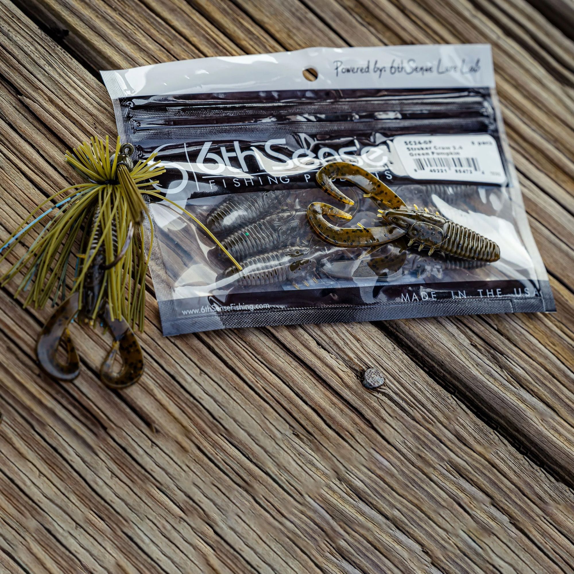 6th Sense Stroker Craw Fishing Lure - 2.4in. product image