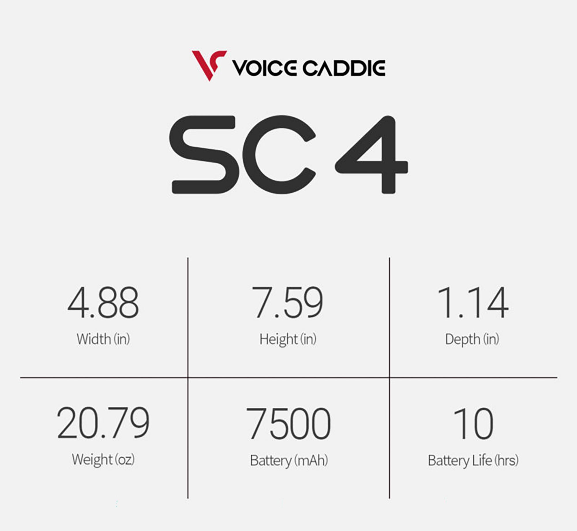 Swing Caddie SC4 Simulator & Launch Monitor