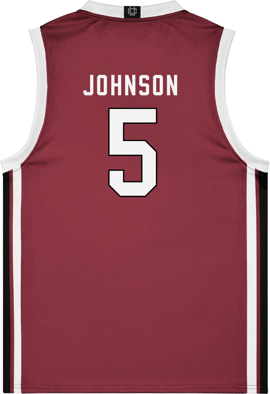 Campus Ink Women's Tessa Johnson #5 South Carolina Gamecocks Garnet Jersey product image