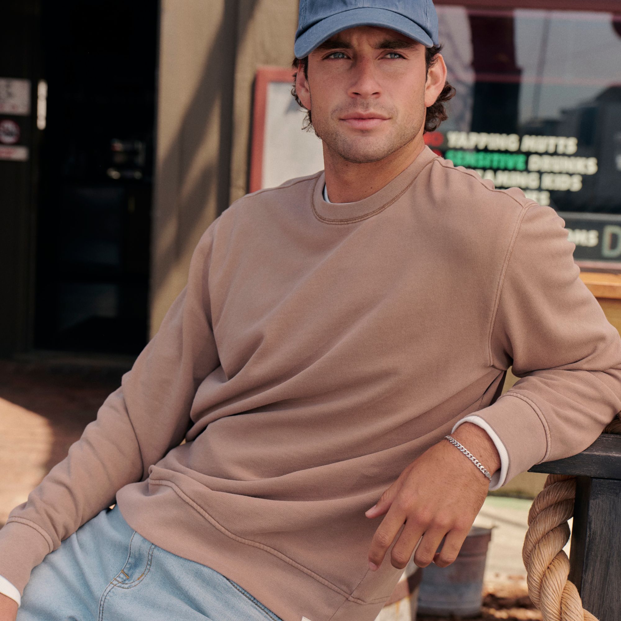 Fair Harbor Men's Crewneck Sweatshirt product image