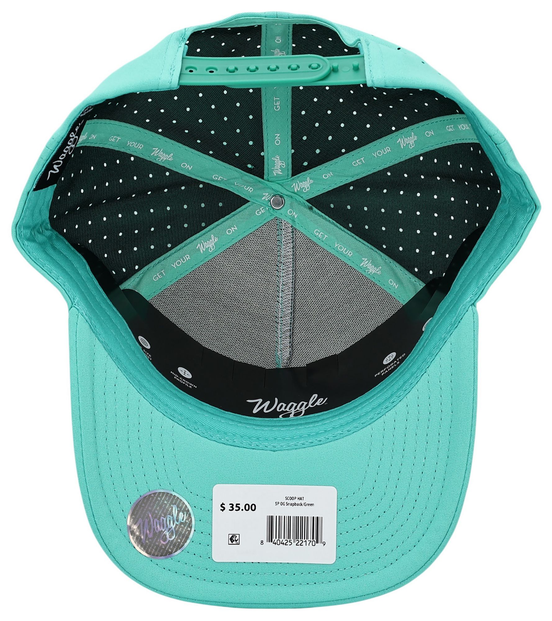 Waggle Men's Scoop Golf Hat product image