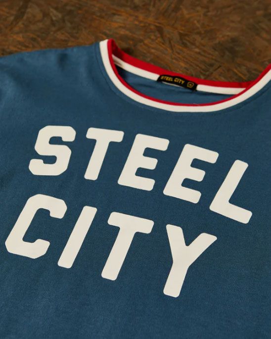Steel City Men's Pittsburgh Logo Parker Short Sleeve T-Shirt product image