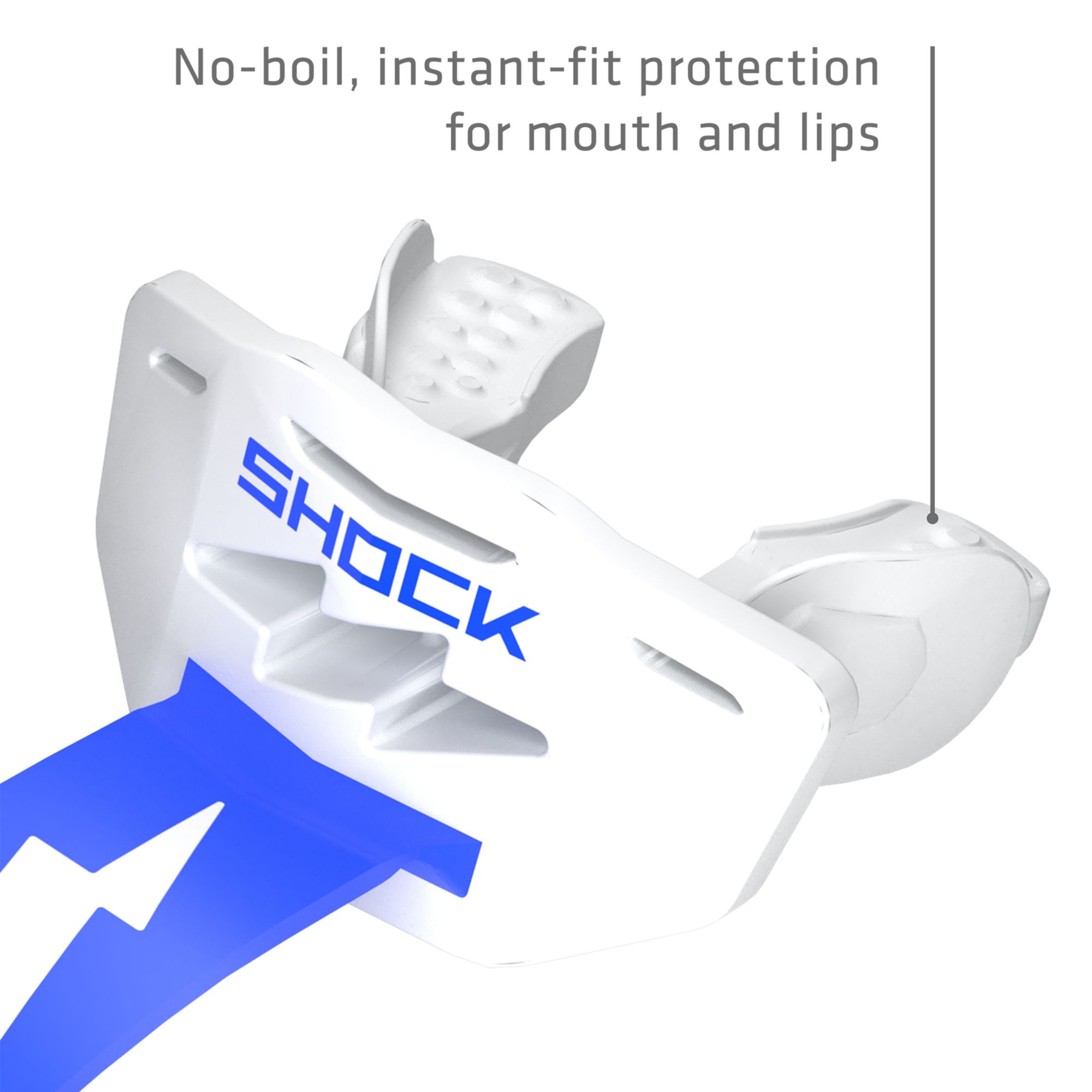 Shock Doctor Thunder Bolt Lip Guard - 2Tone product image