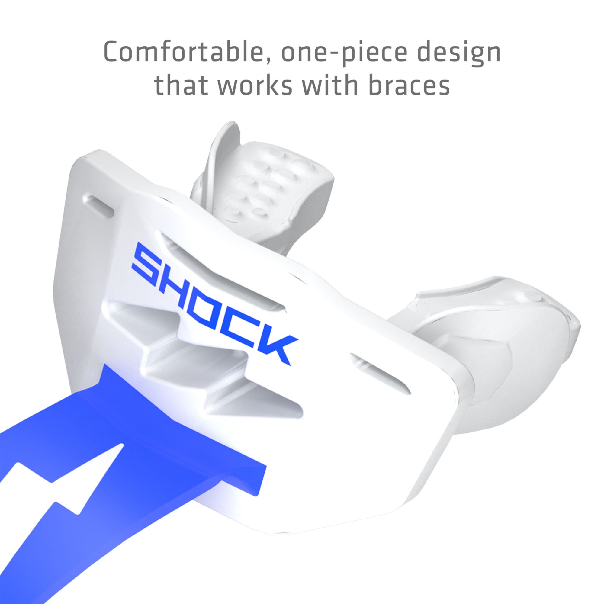 Shock Doctor Thunder Bolt Lip Guard - 2Tone product image