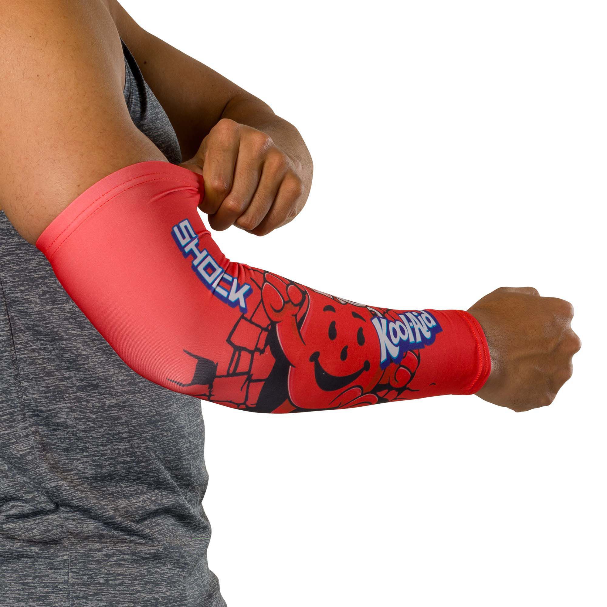 Shock Doctor Showtime Compression Football Arm Sleeve - Kool Aid product image