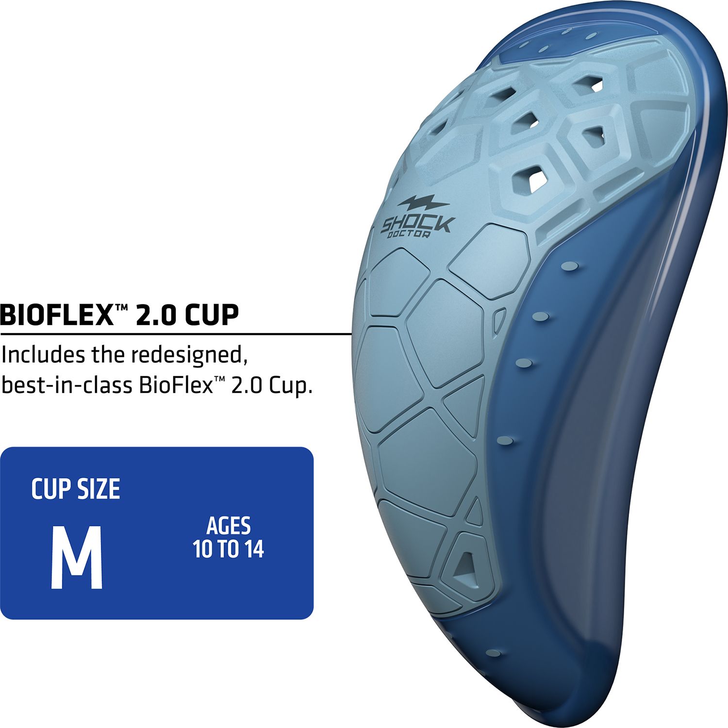 Shock Doctor Youth Core Compression Short w/ Bio-Flex 2.0 Cup product image