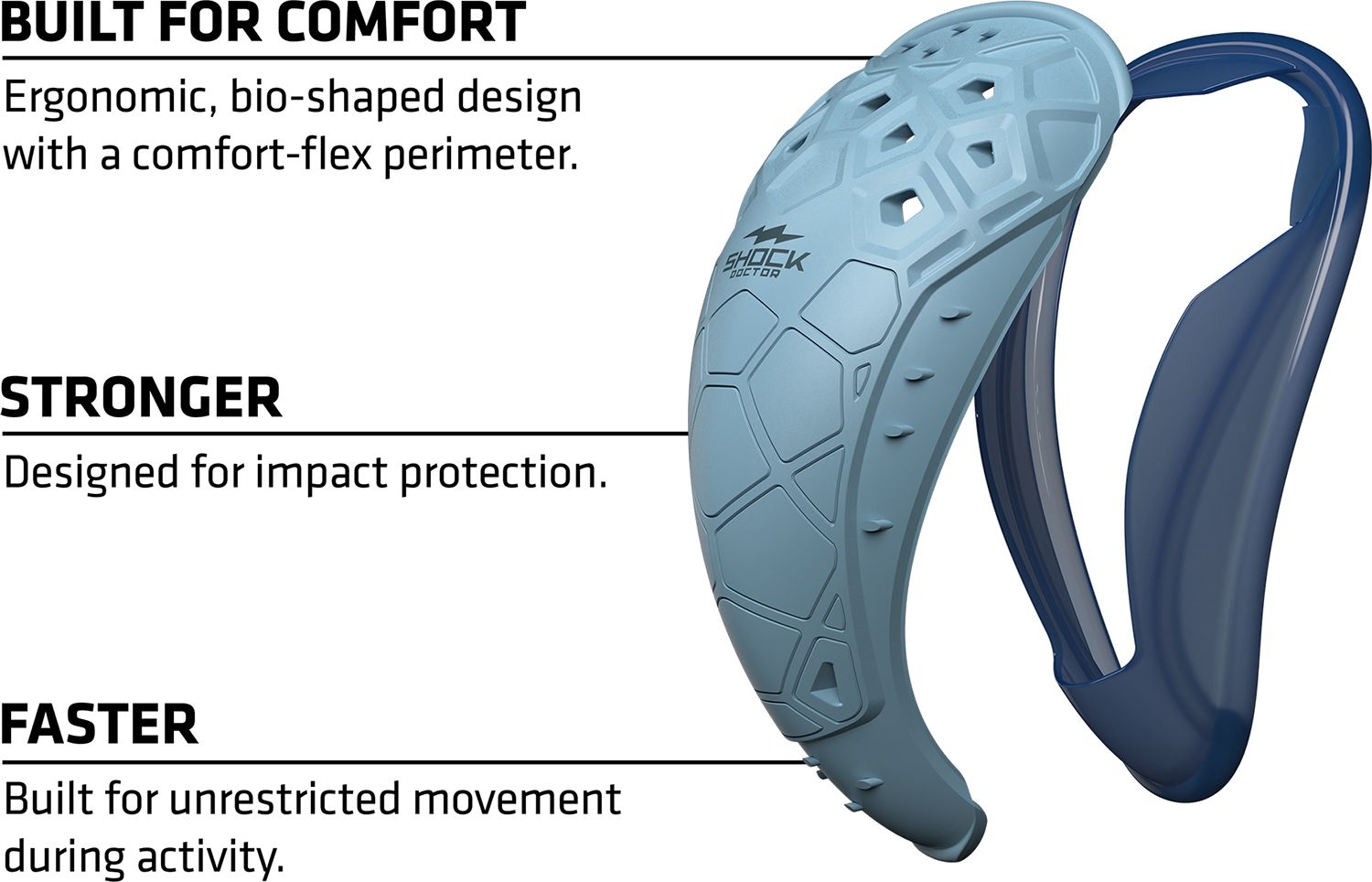 Shock Doctor Youth Core Compression Short w/ Bio-Flex 2.0 Cup product image