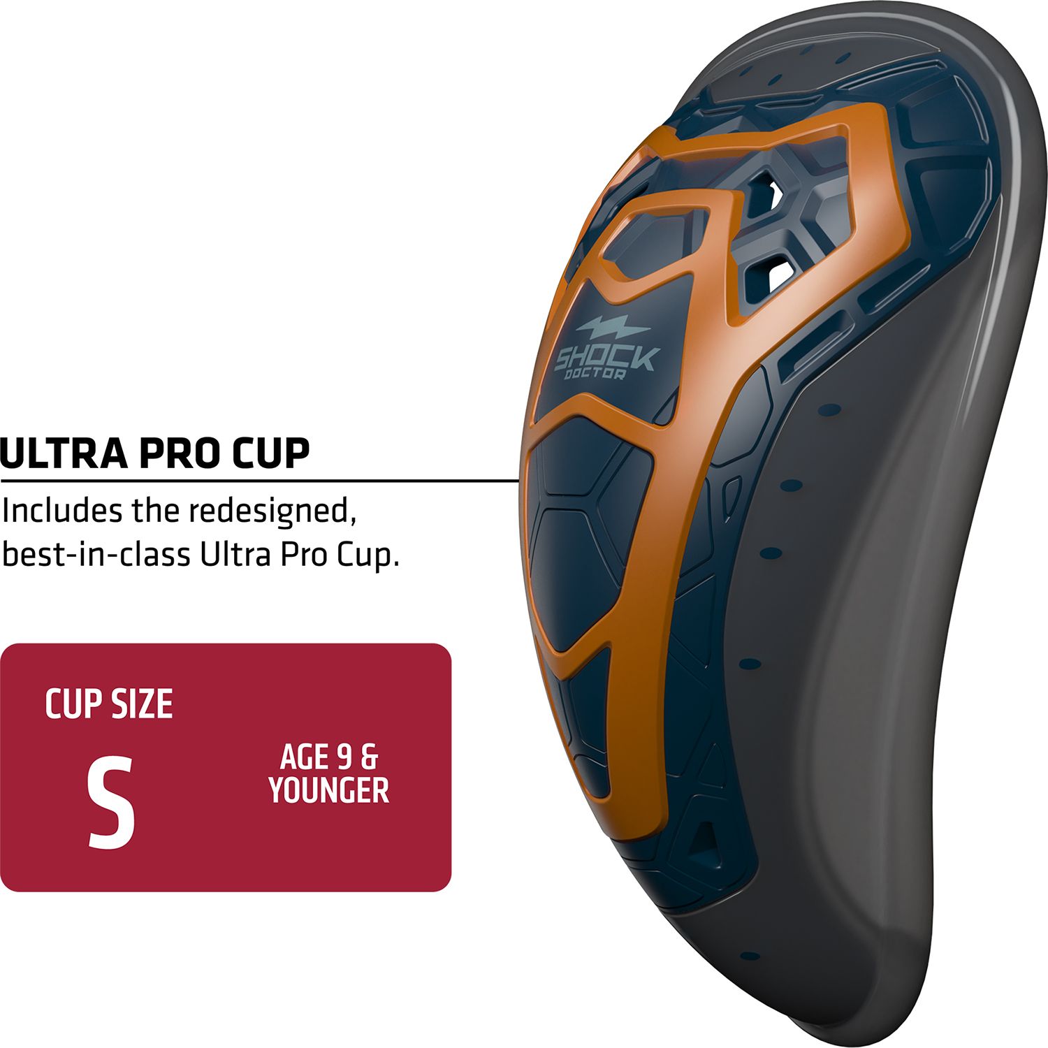 Shock Doctor Youth Boxer Brief w/ Ultra 2.0 Cup product image