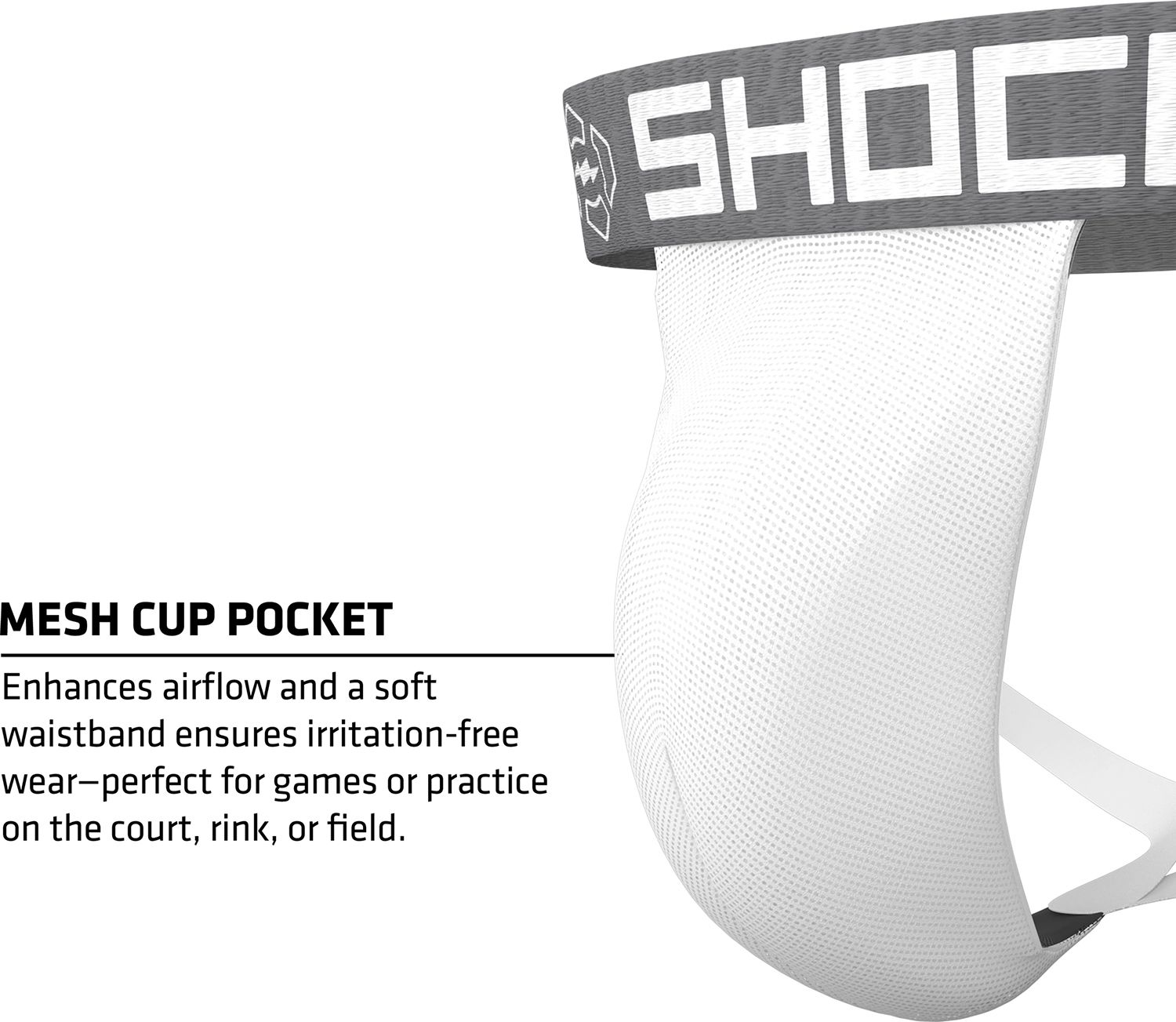 Shock Doctor Adult Core Supporter w/ Cup Pocket product image