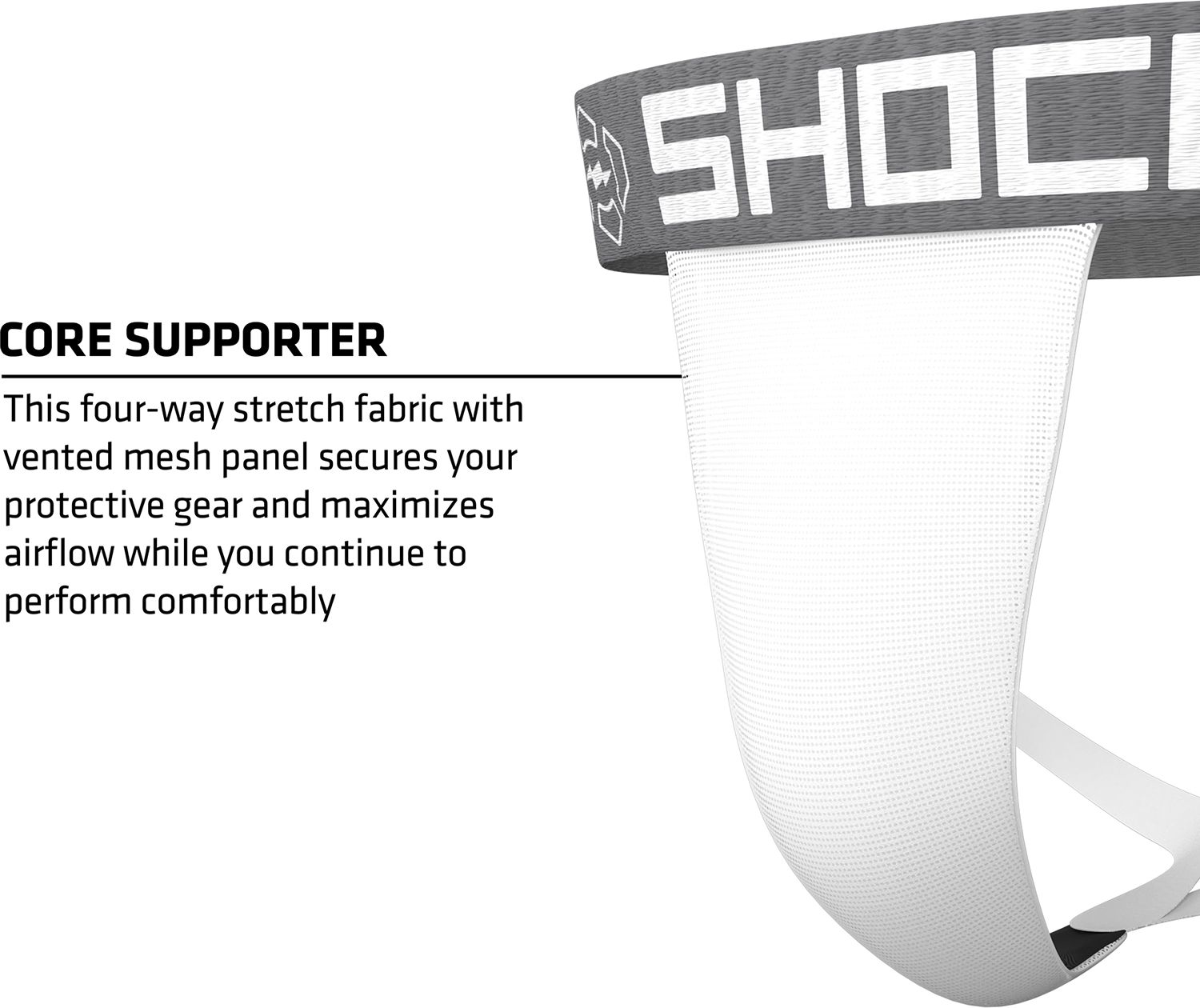 Shock Doctor Adult Core Supporter w/o Cup Pocket product image