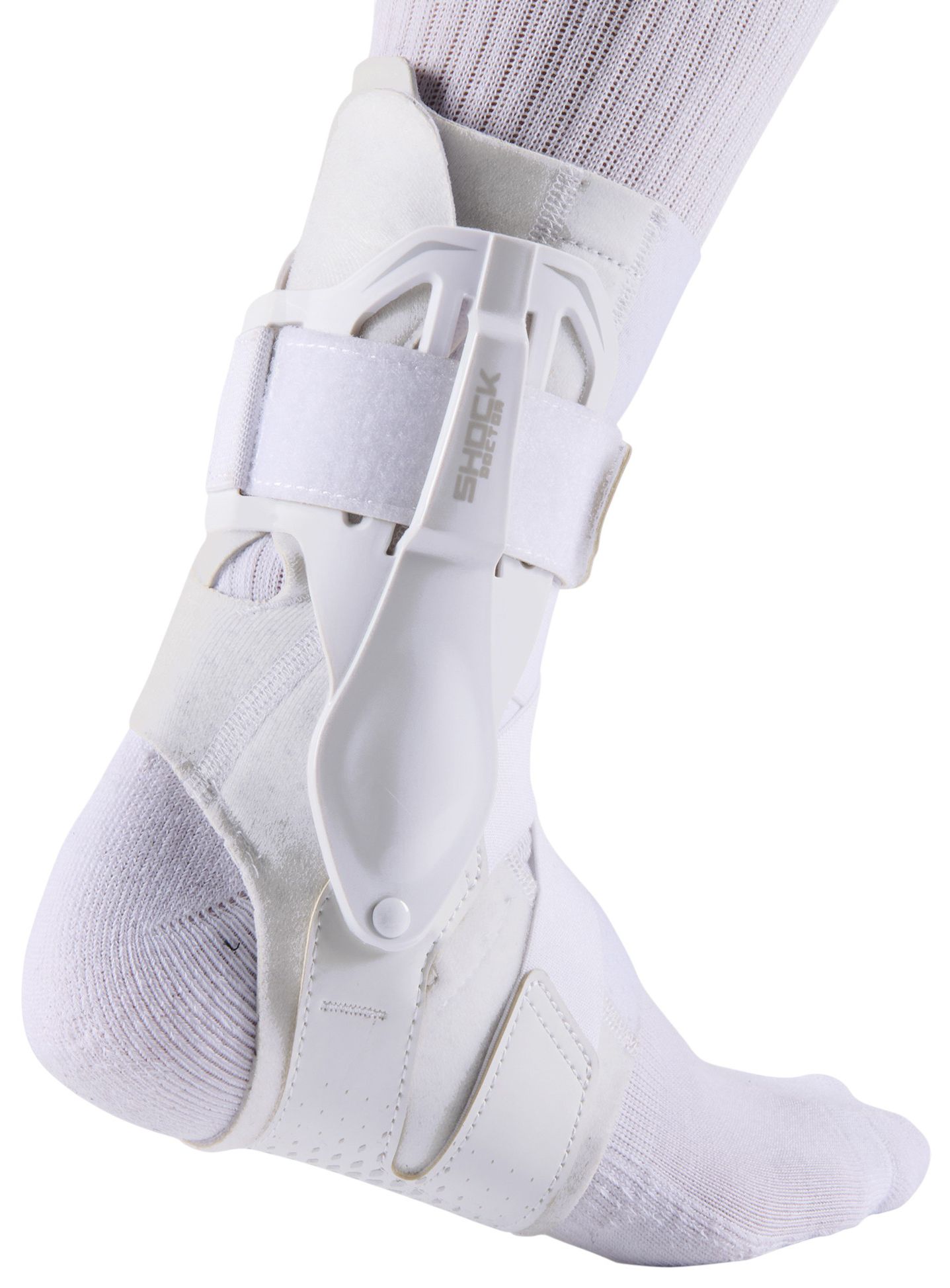 Shock Doctor L3ZR Ankle Brace with Molded Support Guards and Cross Straps product image