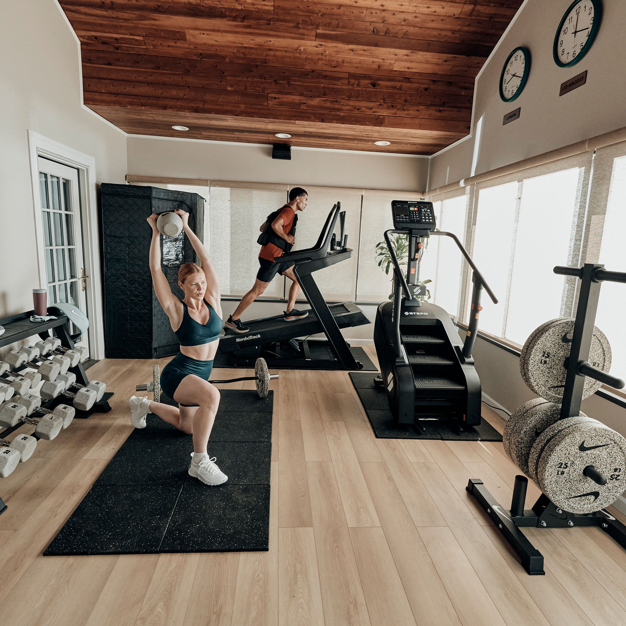 Nike Kettlebell & Dumbbell Storage Rack product image