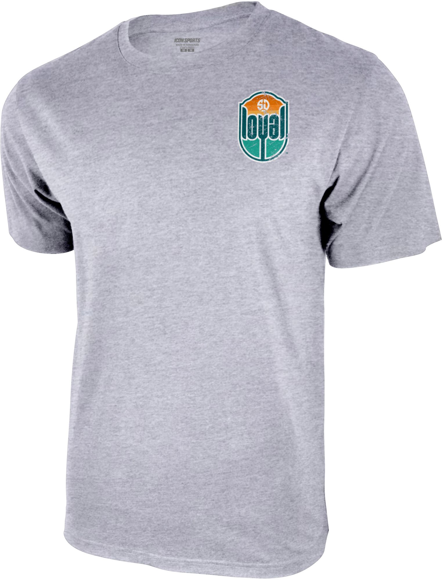 Icon Sports Group San Diego Loyal SC 2 Logo Grey T-Shirt product image