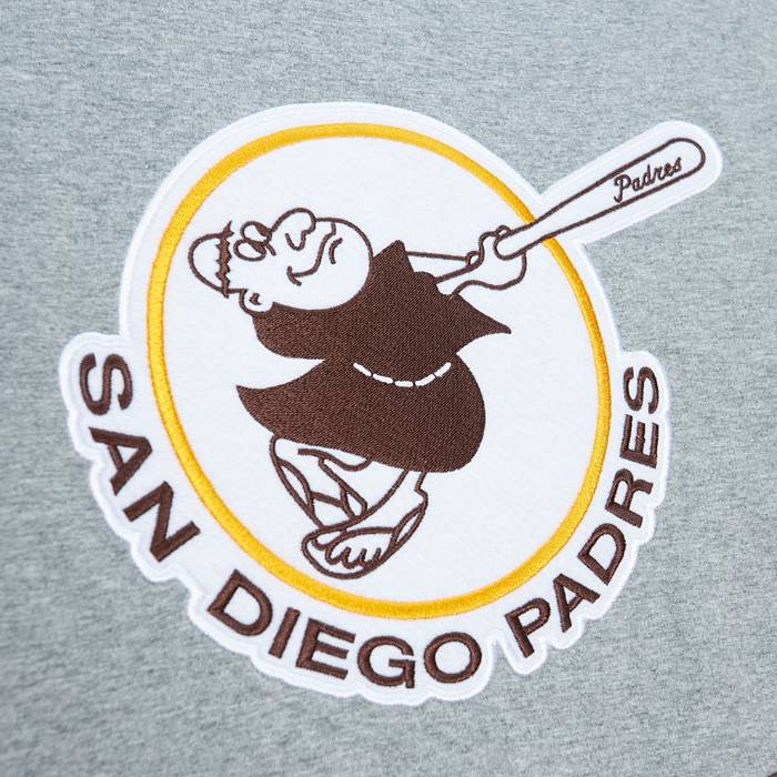 San Diego Padres Women's Plus Size Colorblock T-Shirt - White/Brown