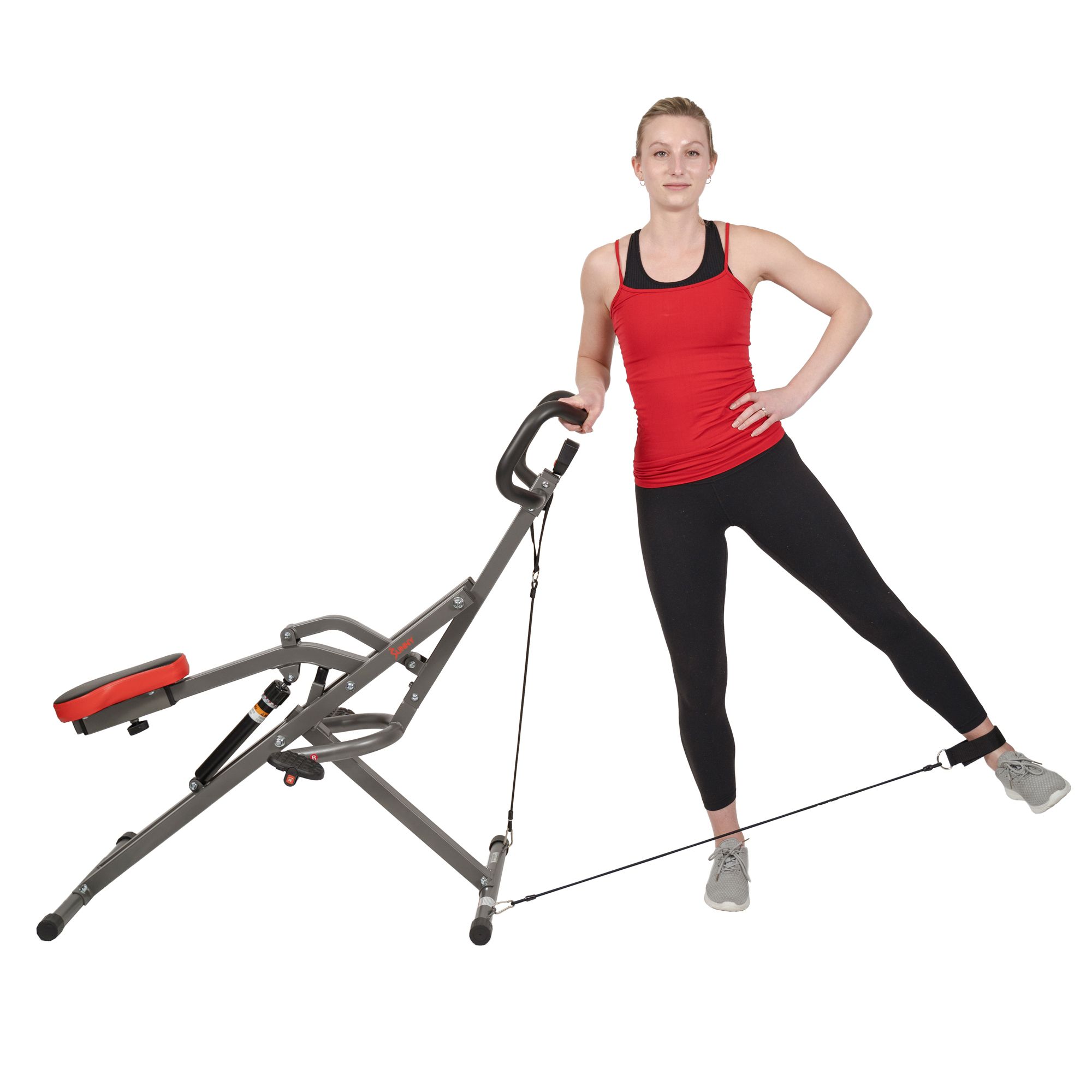 Sunny Health & Fitness Row-N-Ride PRO Trainer product image