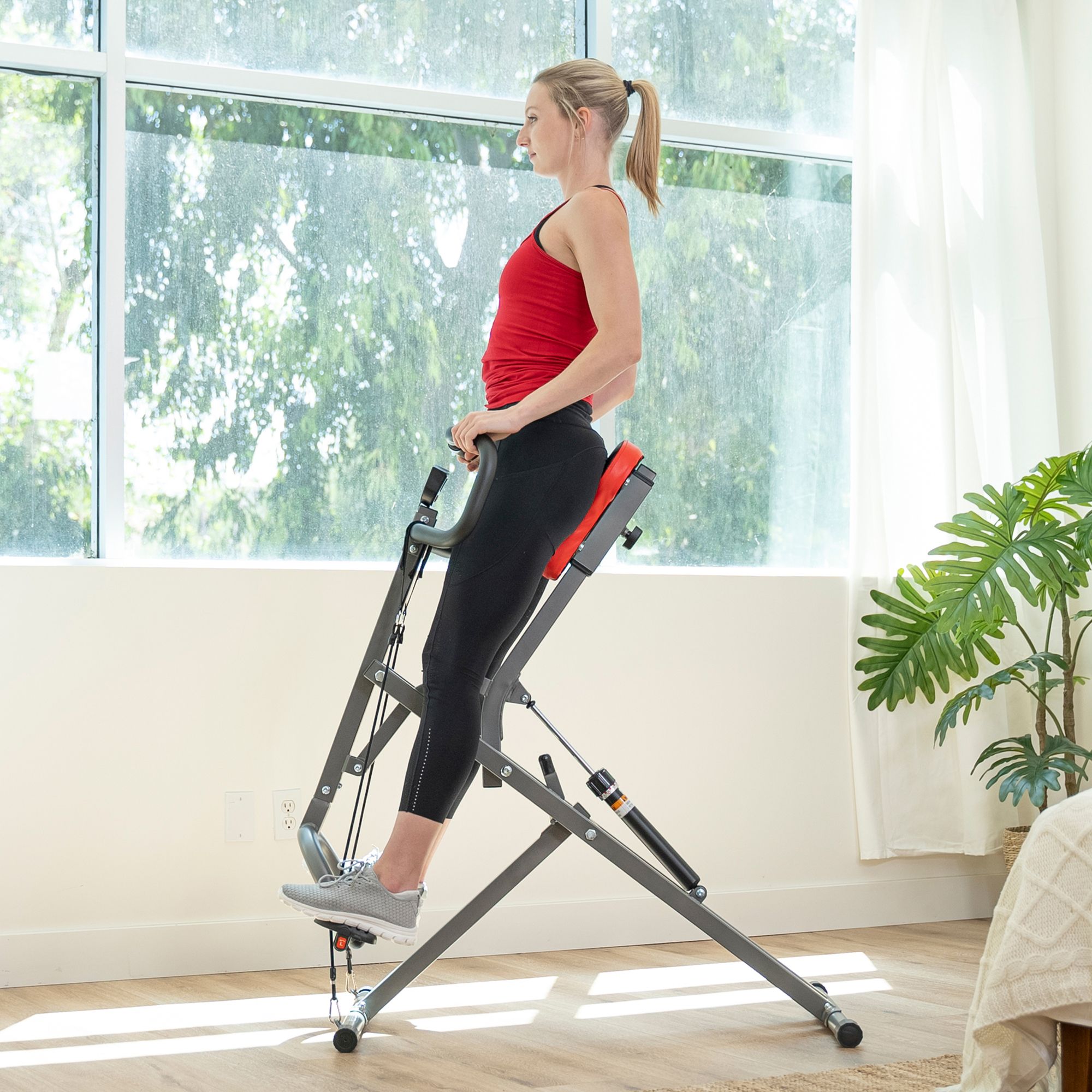 Sunny Health & Fitness Row-N-Ride PRO Trainer product image