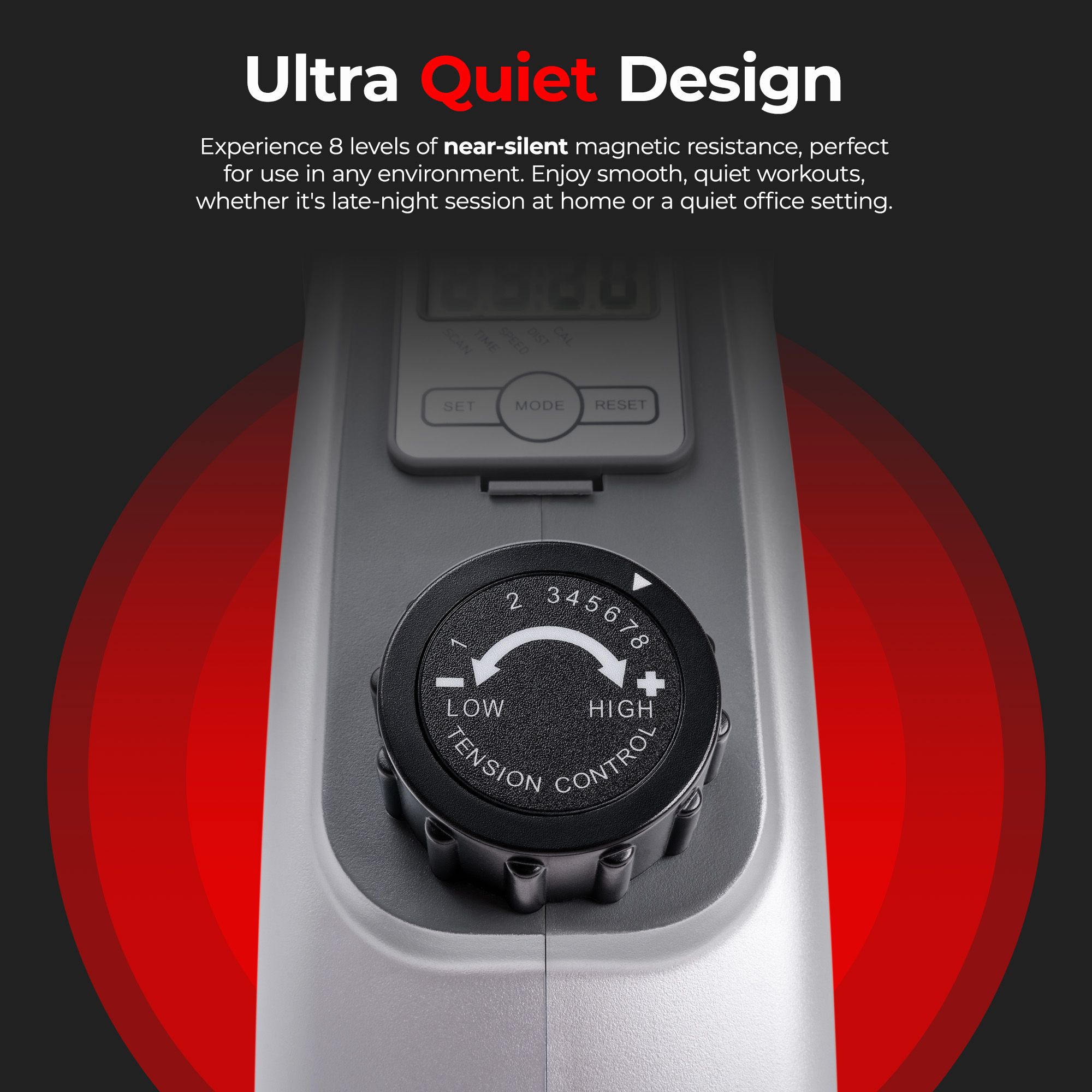 Sunny Health & Fitness Magnetic Mini Exercise Pedal Cycle product image