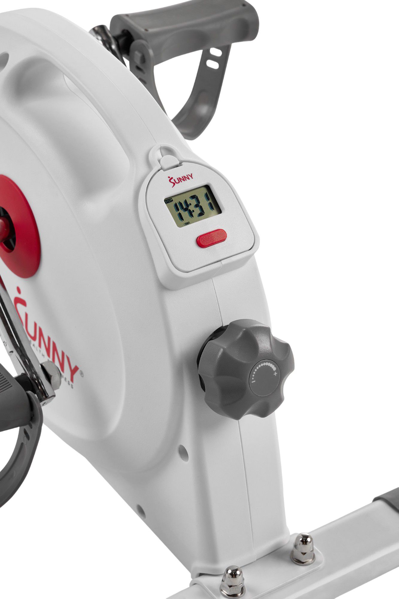 Sunny Health & Fitness 2-In-1 Smart Mini Exercise Bike product image