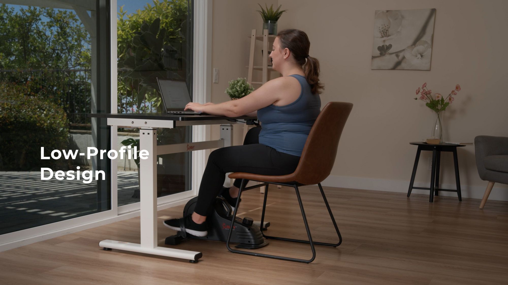 Sunny Health & Fitness Under Desk Magnetic Cycle product
