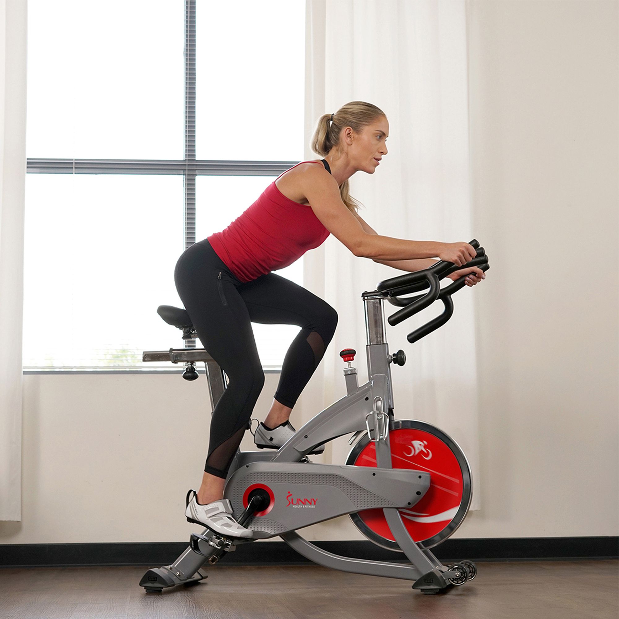 Sunny Health & Fitness Aero Pro Indoor Cycling Bike product image