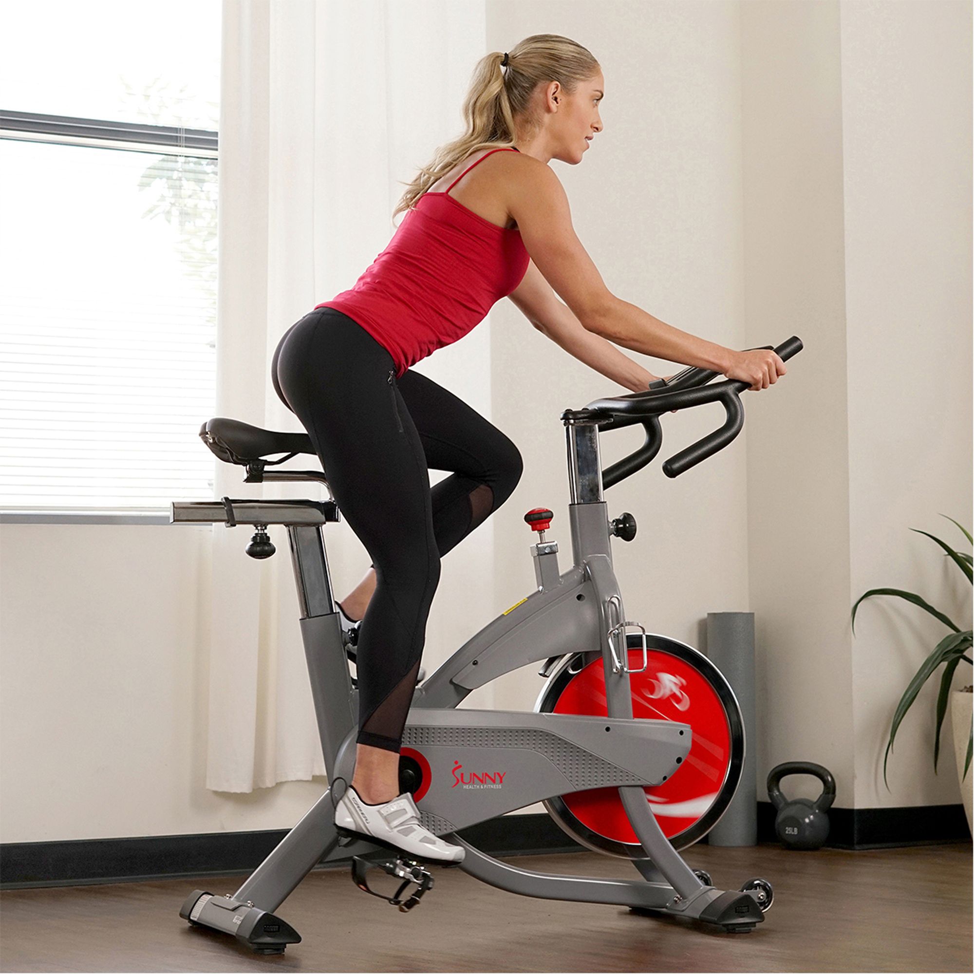 Sunny Health & Fitness Aero Pro Indoor Cycling Bike product image