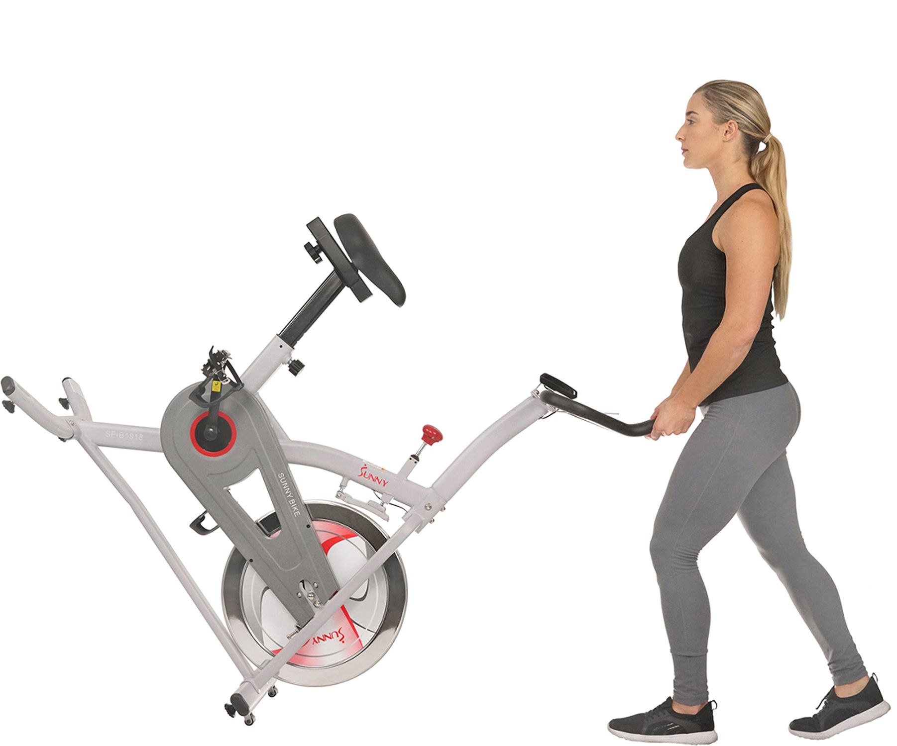 Sunny Health & Fitness SF-B1918 Indoor Cycling Bike with Magnetic Resistance product image