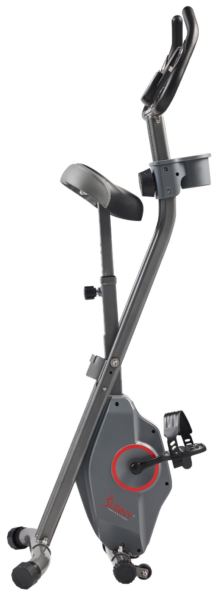 Sunny Health & Fitness Magnetic Foldable Exercise X-Bike With 14 Levels of Magnetic Resistance product image