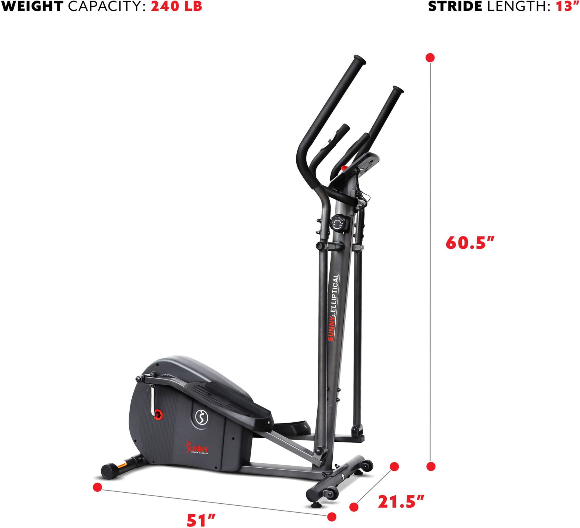 Sunny Health and Fitness Endurance Smart Elliptical product image