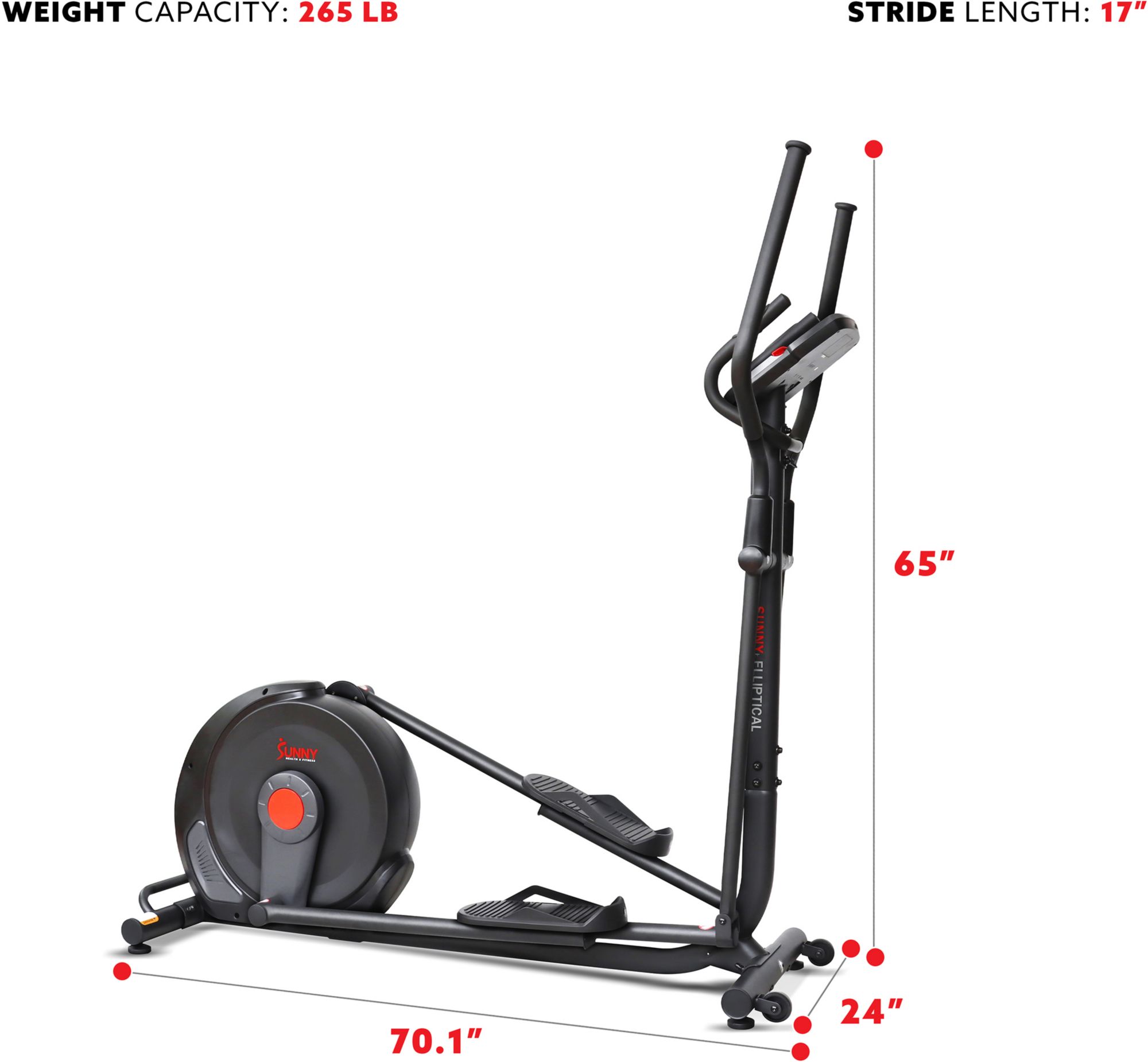 Sunny Health & Fitness Power Stride Elliptical product image